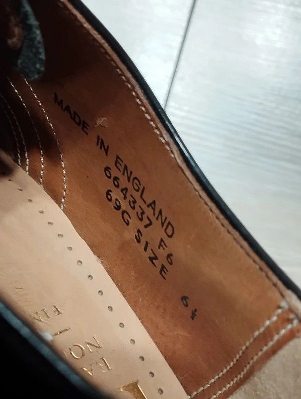 Barker Barker Alfred Brogue Oxford size 6,5 około 40,5 new Size US 7.5 / EU 40-41 - 18 Thumbnail