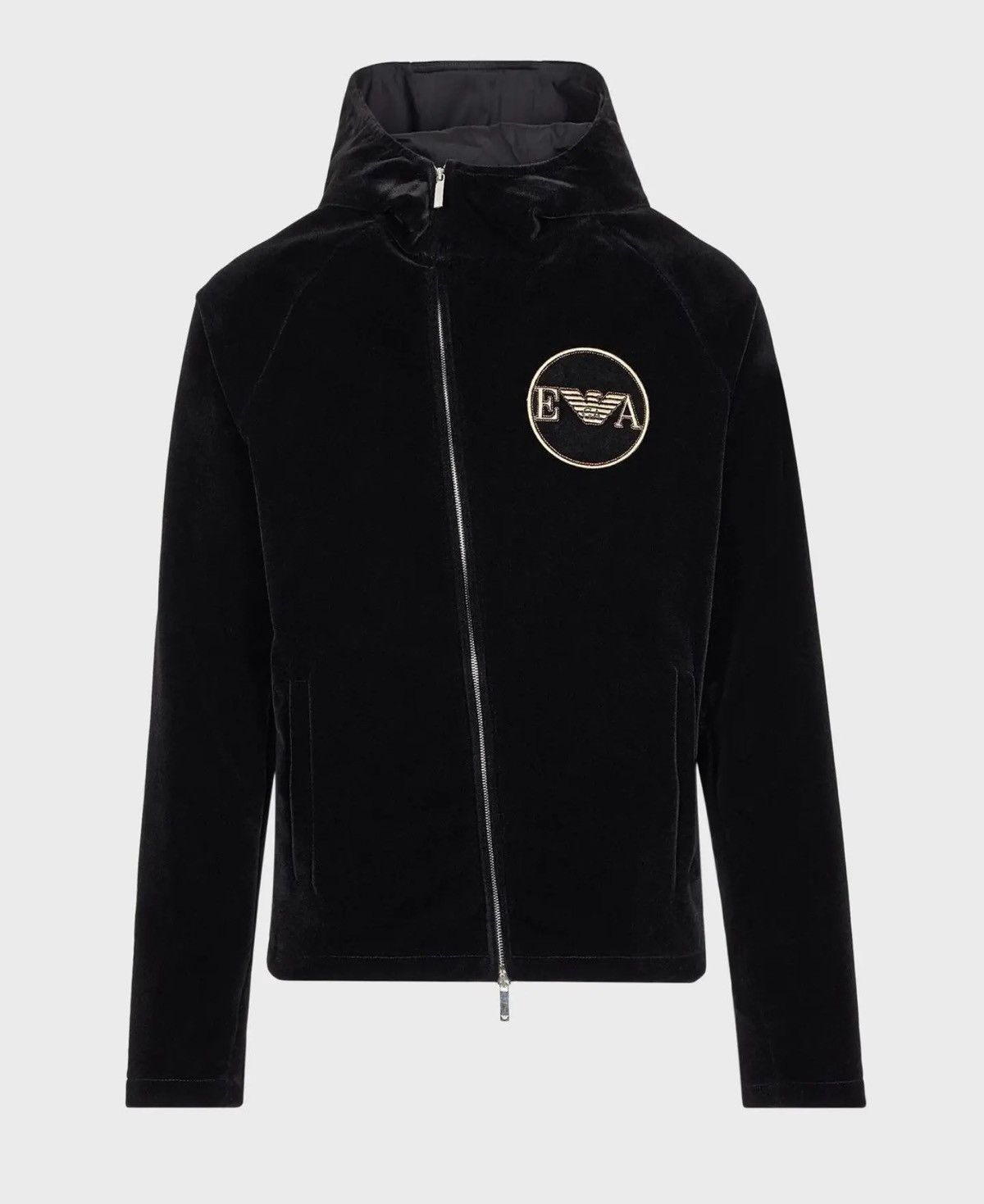 Emporio Armani Emporio Armani Sweatshirt Flocked Fabric Size US M / EU 48-50 / 2 - 2 Thumbnail