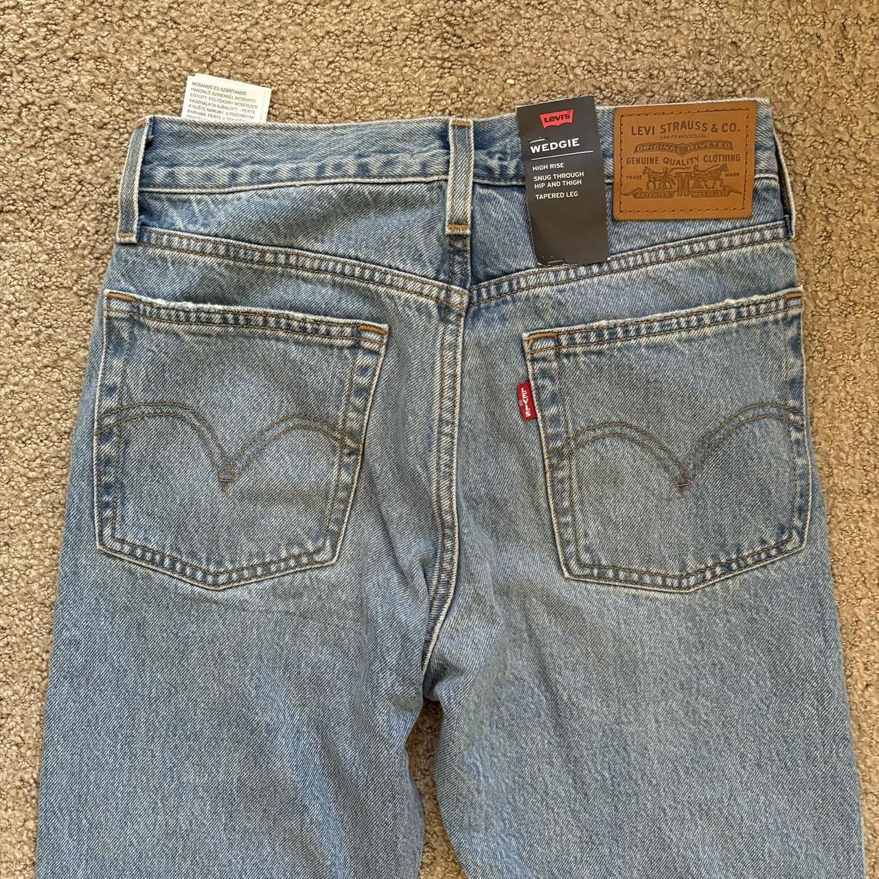 Levi's Brand New Levis Wedgie Blue Size 24" / US 00 / IT 34 - 3 Thumbnail