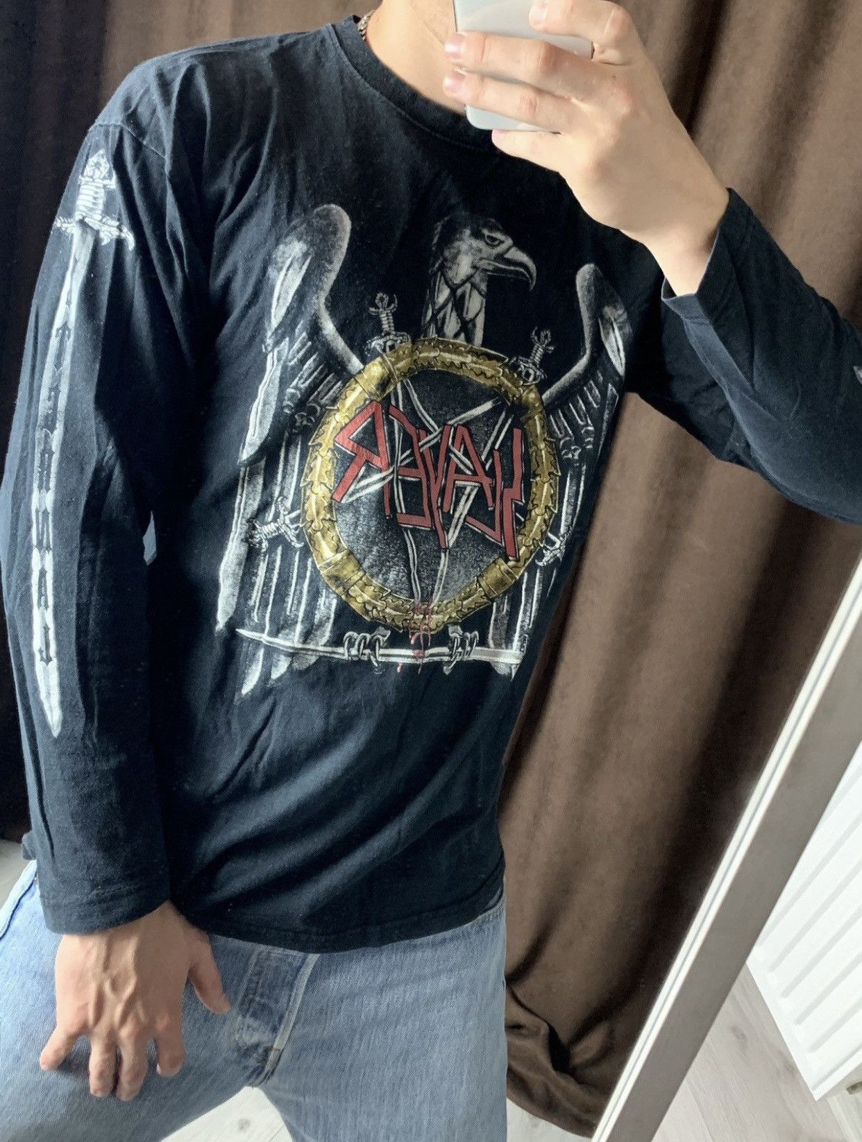 Slayer × Vintage 🔥Vintage Slayer long sleeve t shirt Size US M / EU 48-50 / 2 - 2 Thumbnail