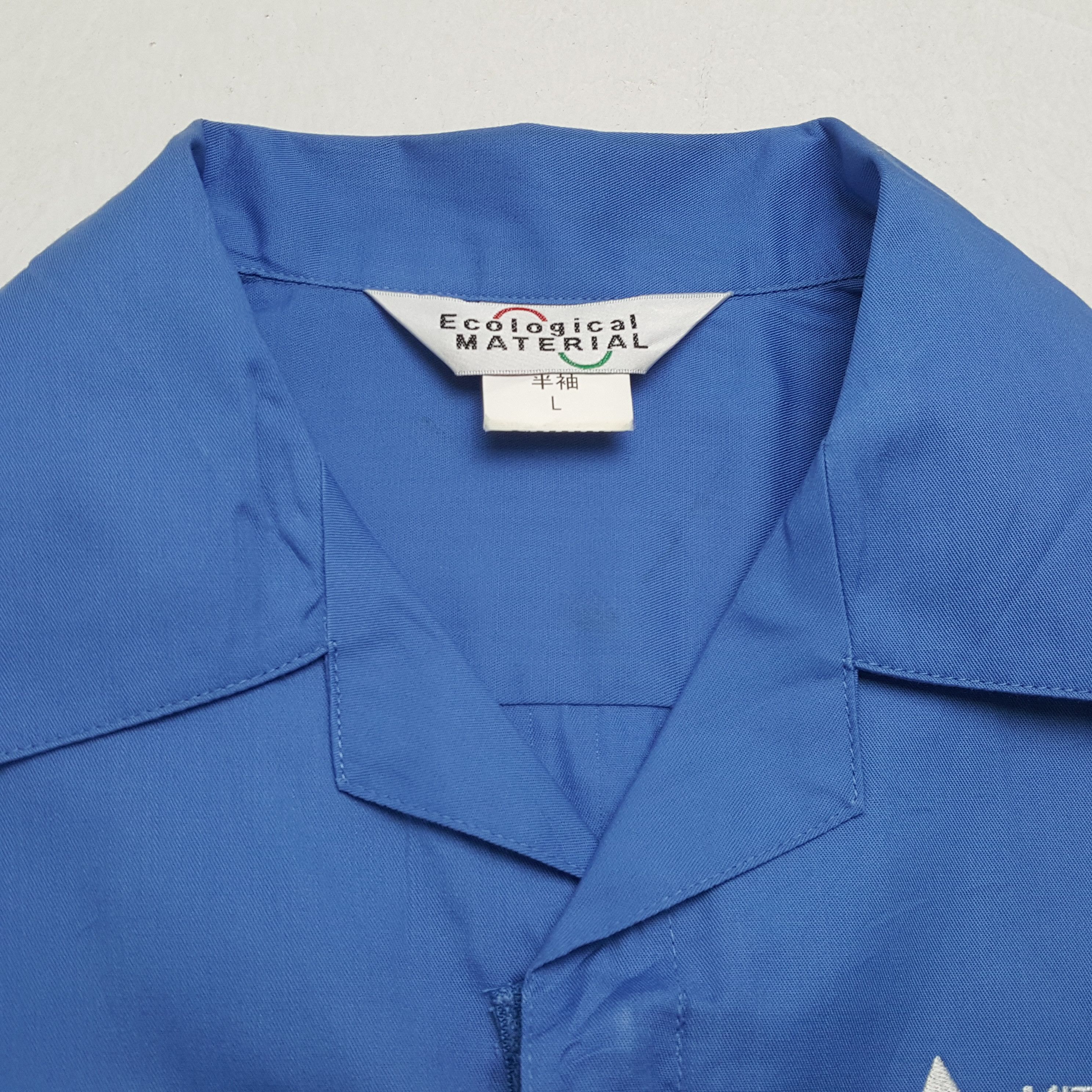 Vintage MITSUBISHI Japanese Motorsports Custom Art Workers Shirt Size US M / EU 48-50 / 2 - 8 Thumbnail