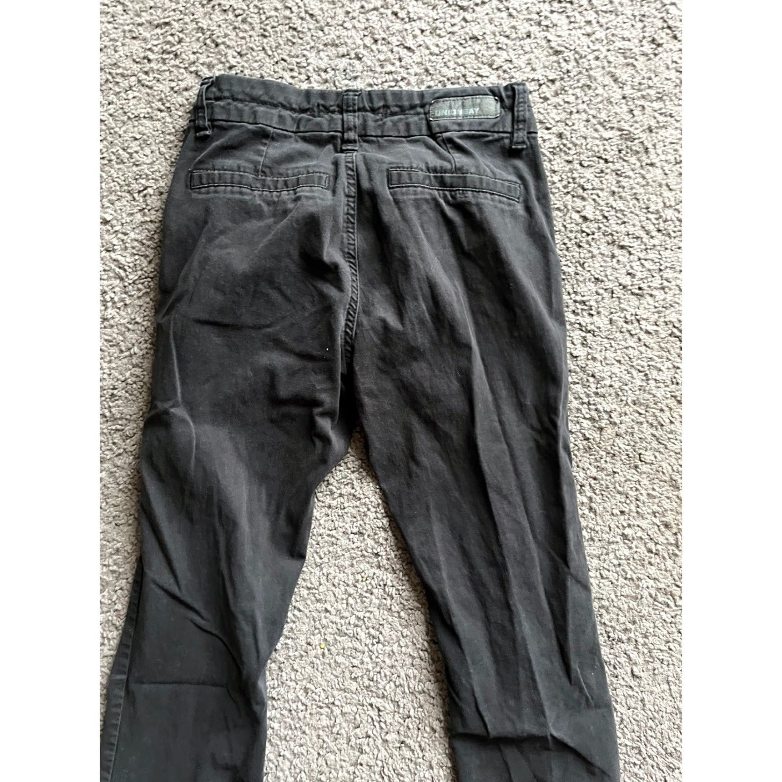 Vintage UNIONBAY Junior's Slim Hayden Bootcut Pant Black Size 3 Mid Rise Size 26" / US 2 / IT 38 - 2 Thumbnail
