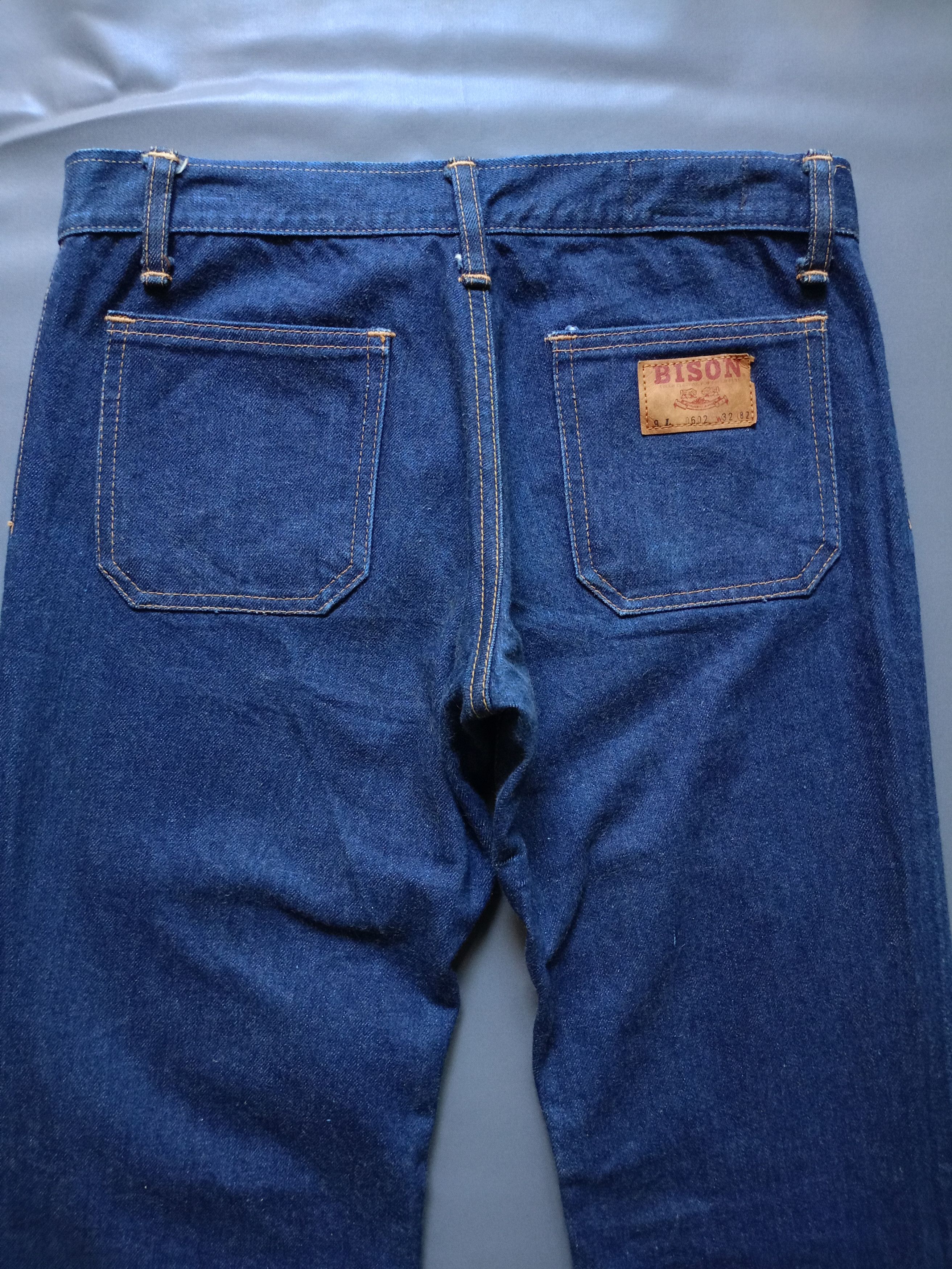Japanese Brand Vintage Bison Flare Denim Pants style ifsixwasnine Lgb Size US 29 - 5 Thumbnail