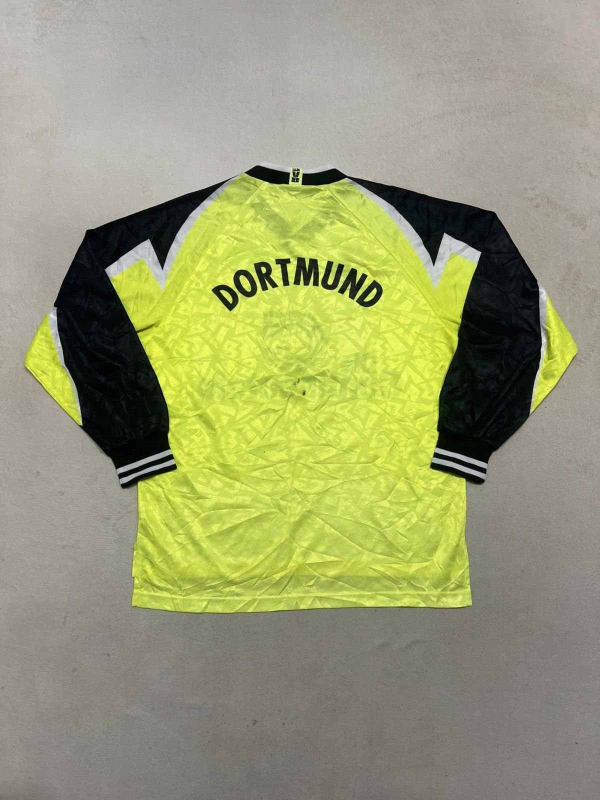 Nike Borussia dortmund 1995 Nike Home Longsleeve Jersey Size US L / EU 52-54 / 3 - 7 Thumbnail