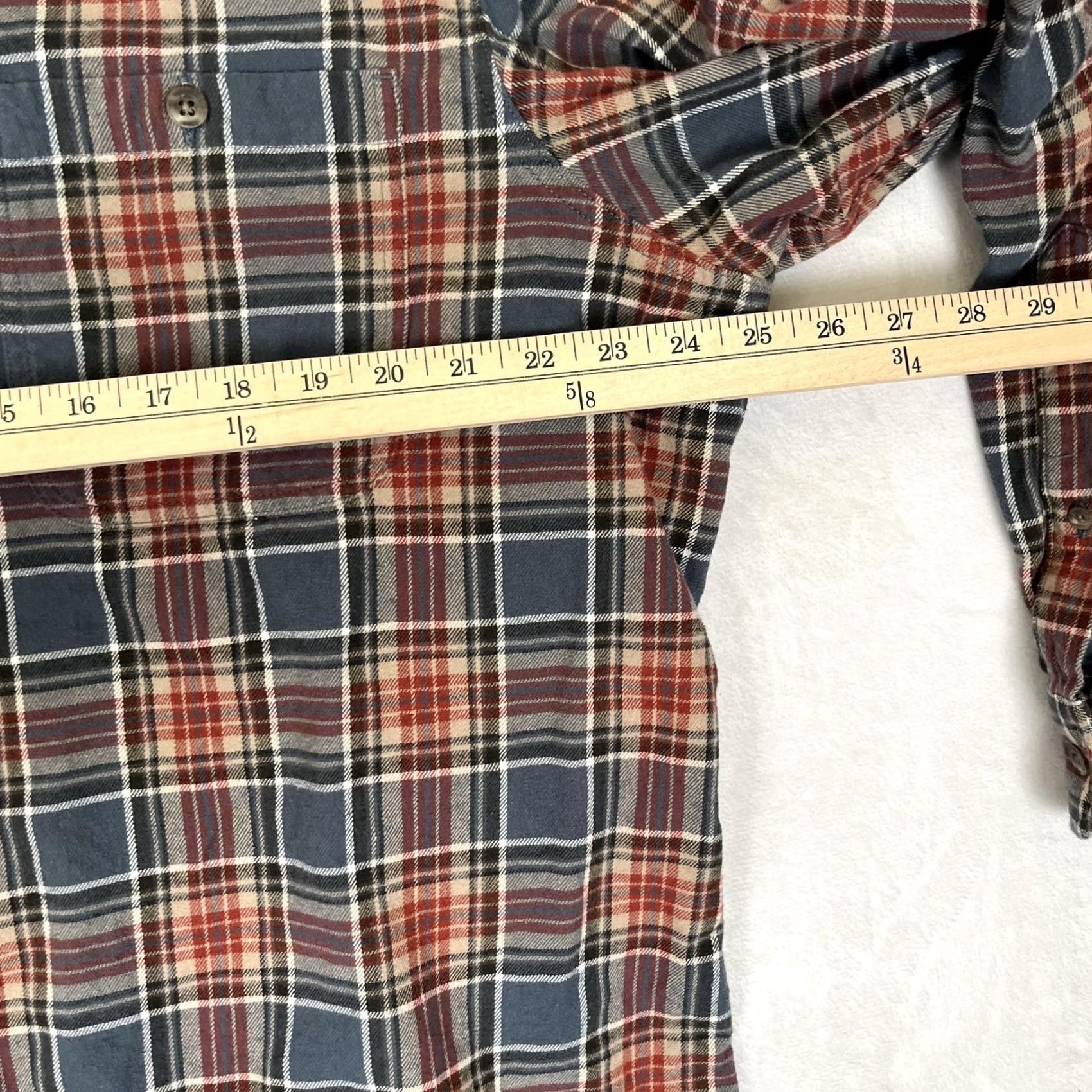 Vintage RedHead Flannel Shirt Mens 2XL Blue Red Plaid Long Sleeve Button-Up Casual Size US XXL / EU 58 / 5 - 5 Thumbnail