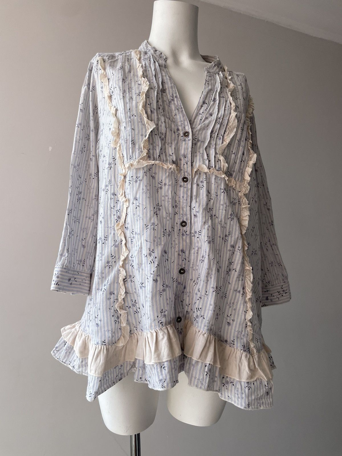 Vintage Mark and spencer shirt Size L / US 10 / IT 46 - 9 Thumbnail