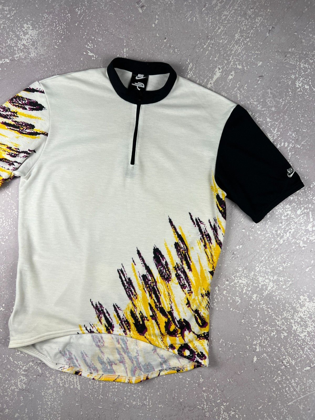 Nike 90s Vintage Nike Echelon Bike Jersey Challenge Court Style Size US M / EU 48-50 / 2 - 2 Thumbnail