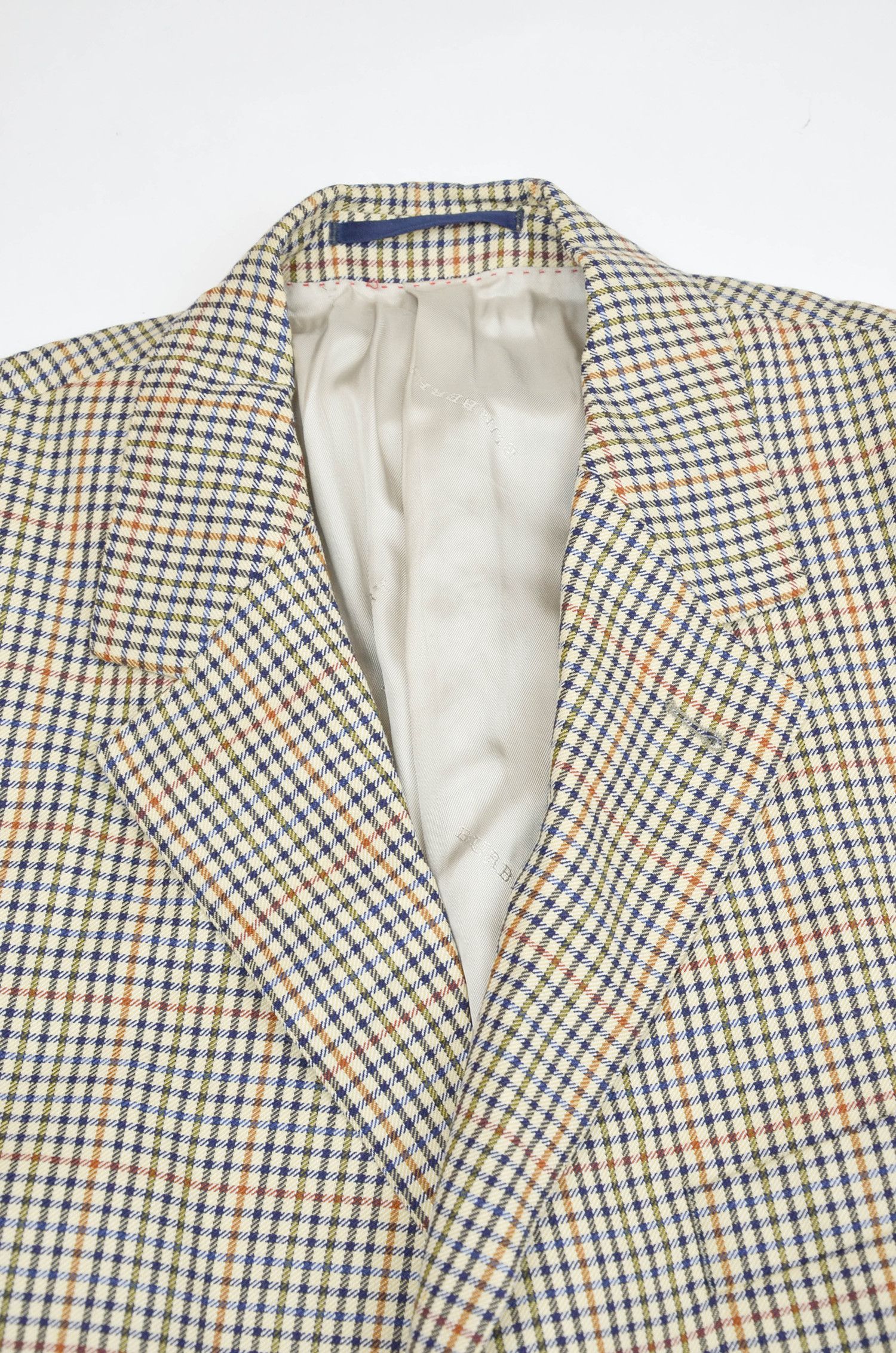Burberry Burberry London Checked Wool-Silk Blazer – EU54 Size 44R - 9 Thumbnail