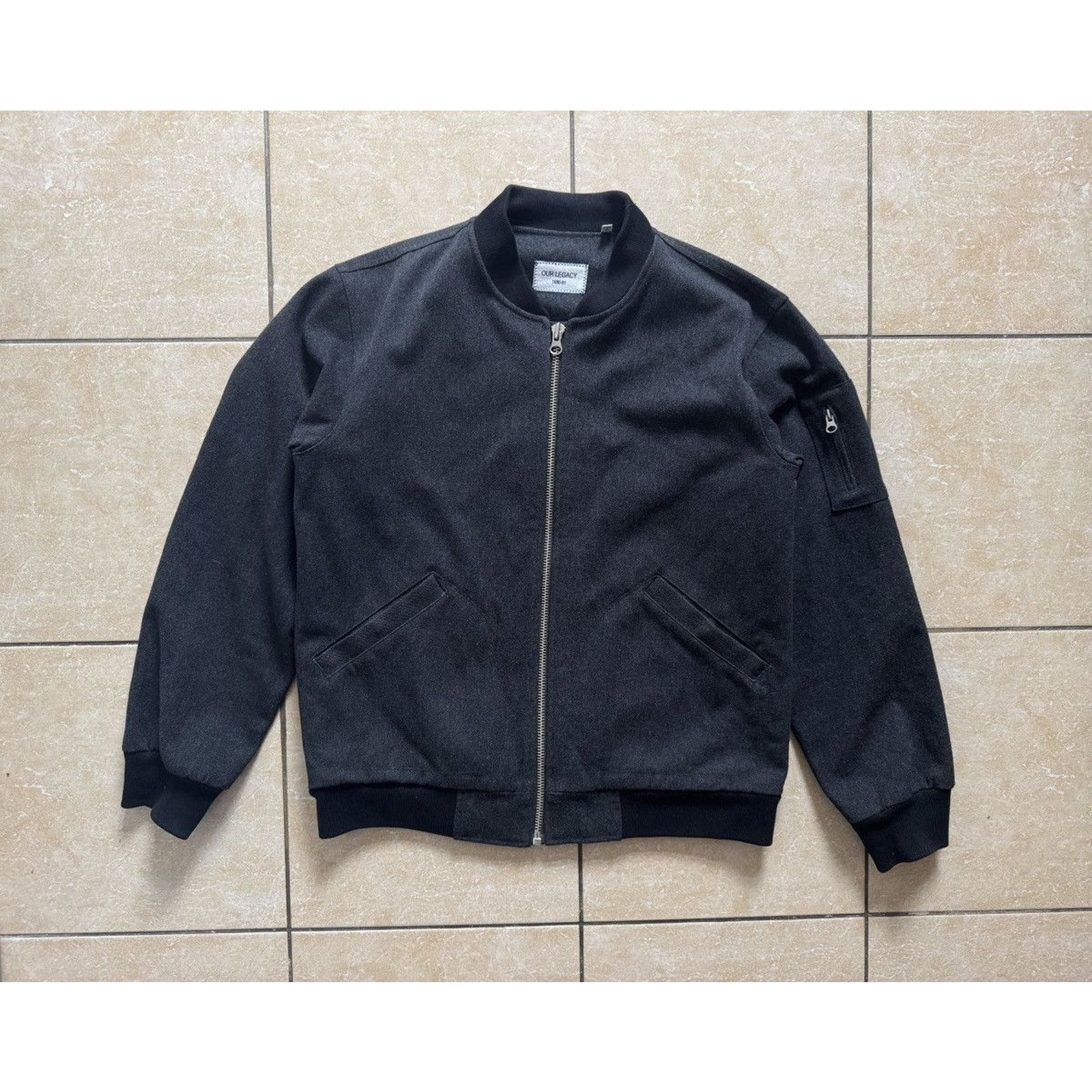Our Legacy Vintage Our Legacy 1980-81 Wool Bomber Jacket Size US L / EU 52-54 / 3 - 2 Thumbnail