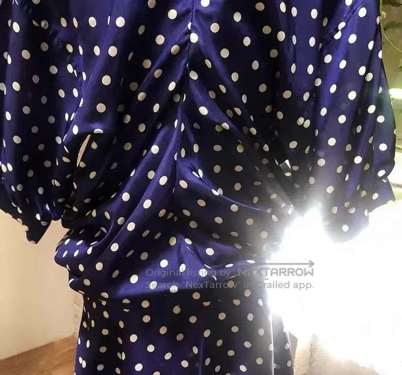 Junya Watanabe JUNYA WATANABE Blue and White Polka Dot Set Size S / US 4 / IT 40 - 4 Thumbnail