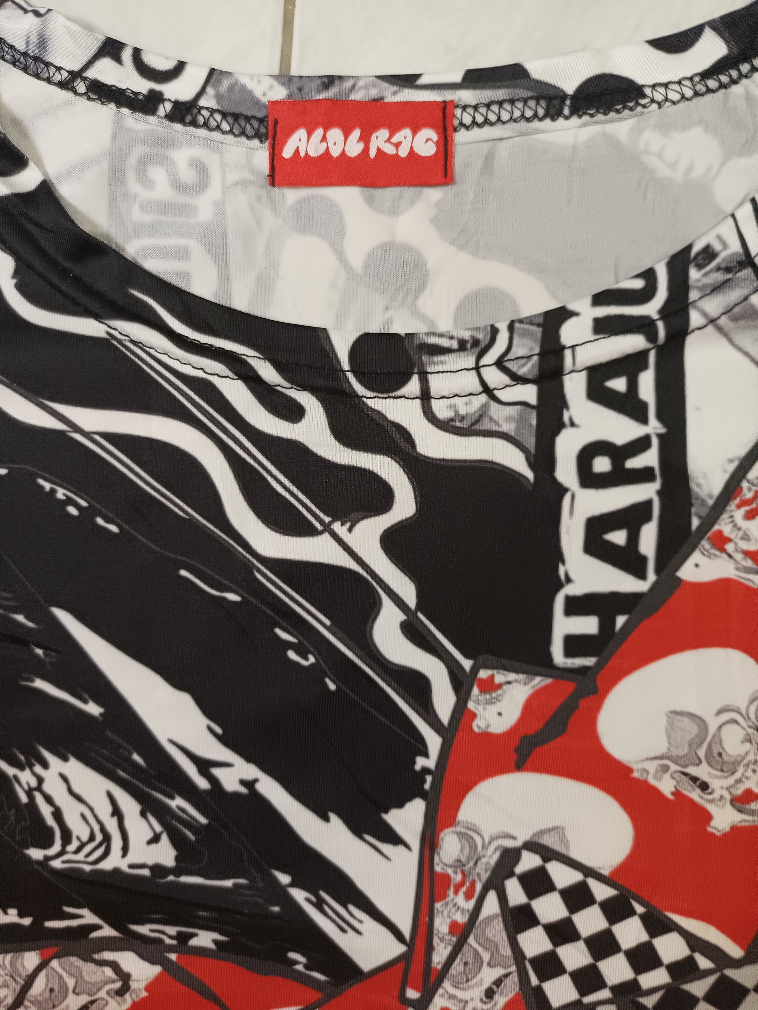 Japanese Brand × Seditionaries × Vintage VINTAGE ACDC RAG Samurai Harajuku Is Not Dead Full print Size XL / US 12-14 / IT 48-50 - 3 Thumbnail