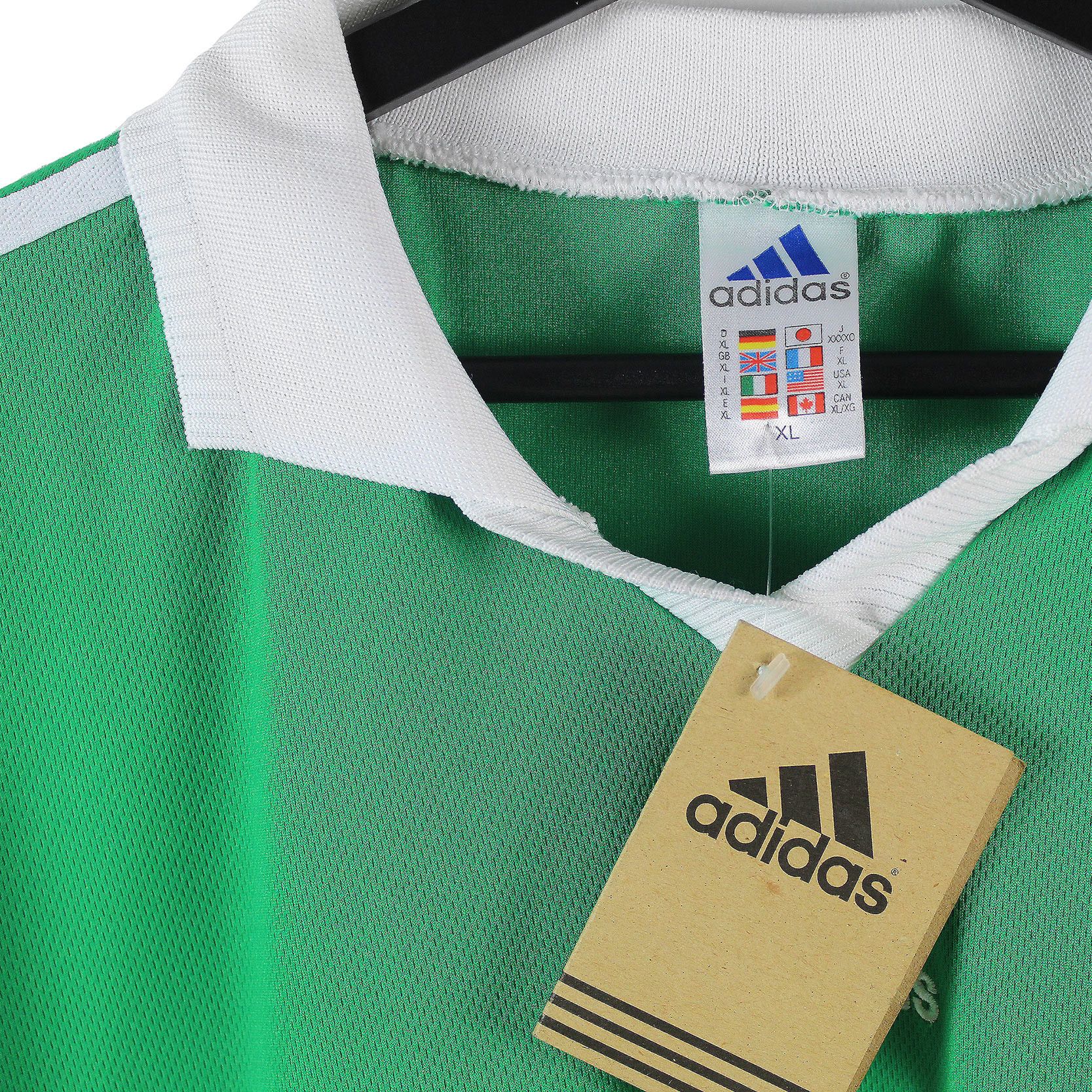 Adidas NOS 90s vintage adidas EQT Equipment Stripe t-shirt jersey Size US XL / EU 56 / 4 - 4 Thumbnail