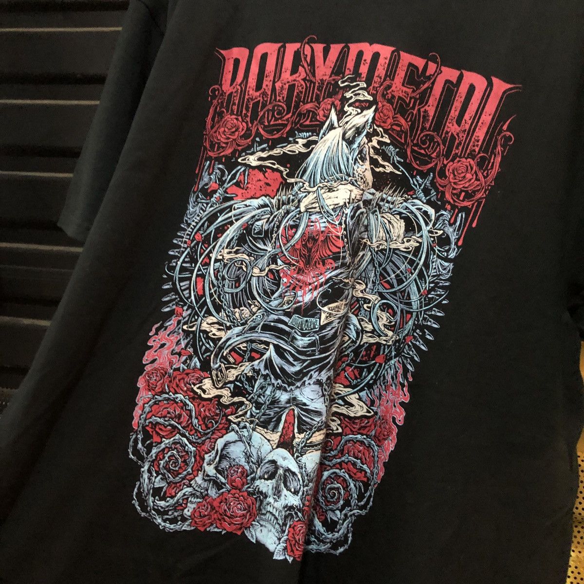 Band Tees × Japanese Brand Baby Metal Band tee Size US XXL / EU 58 / 5 - 2 Thumbnail