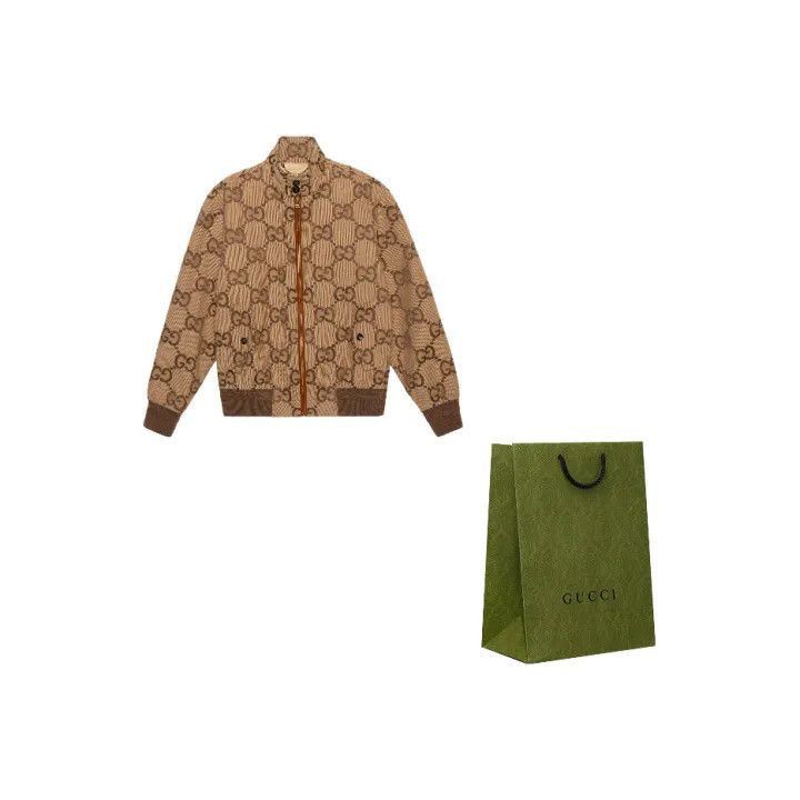 Gucci Gucci Aria Logo Printed Long Sleeve Jacket-2507 Size US M / EU 48-50 / 2 - 5 Thumbnail