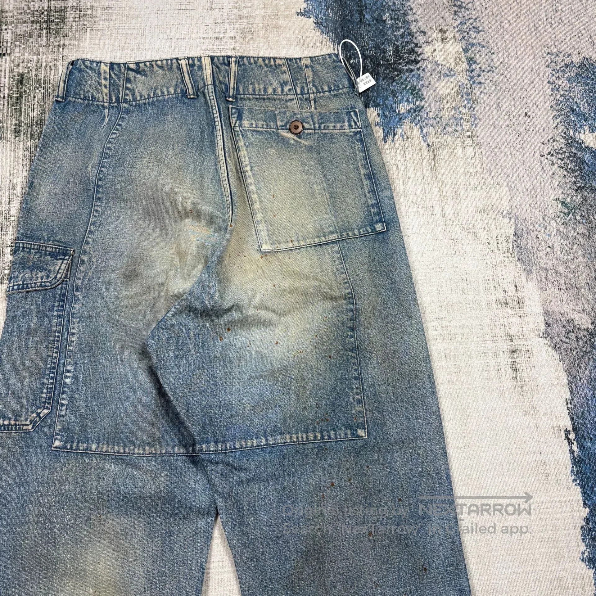ANACHRONORM ANACHRONORM Japanese Washed Denim Jeans. Size US 32 / EU 48 - 8 Thumbnail