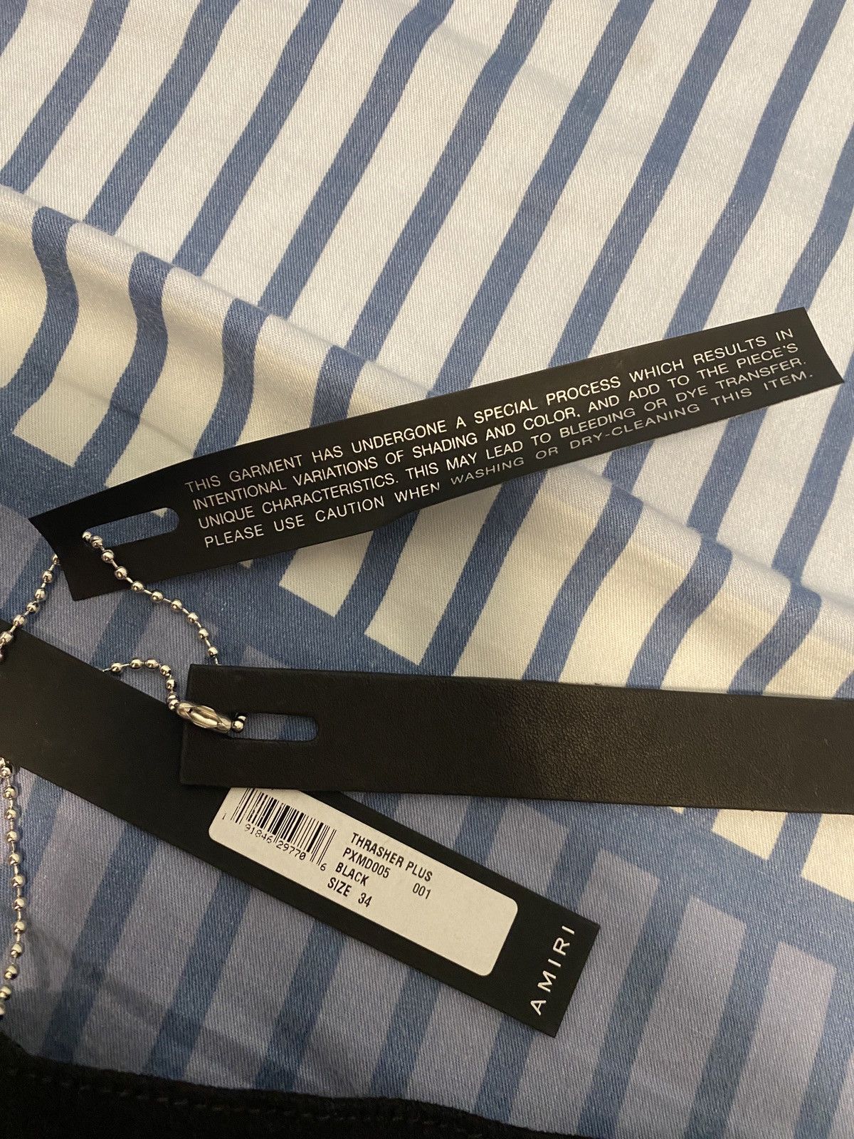 Amiri Black Trasher Jeans Size US 34 / EU 50 - 8 Thumbnail