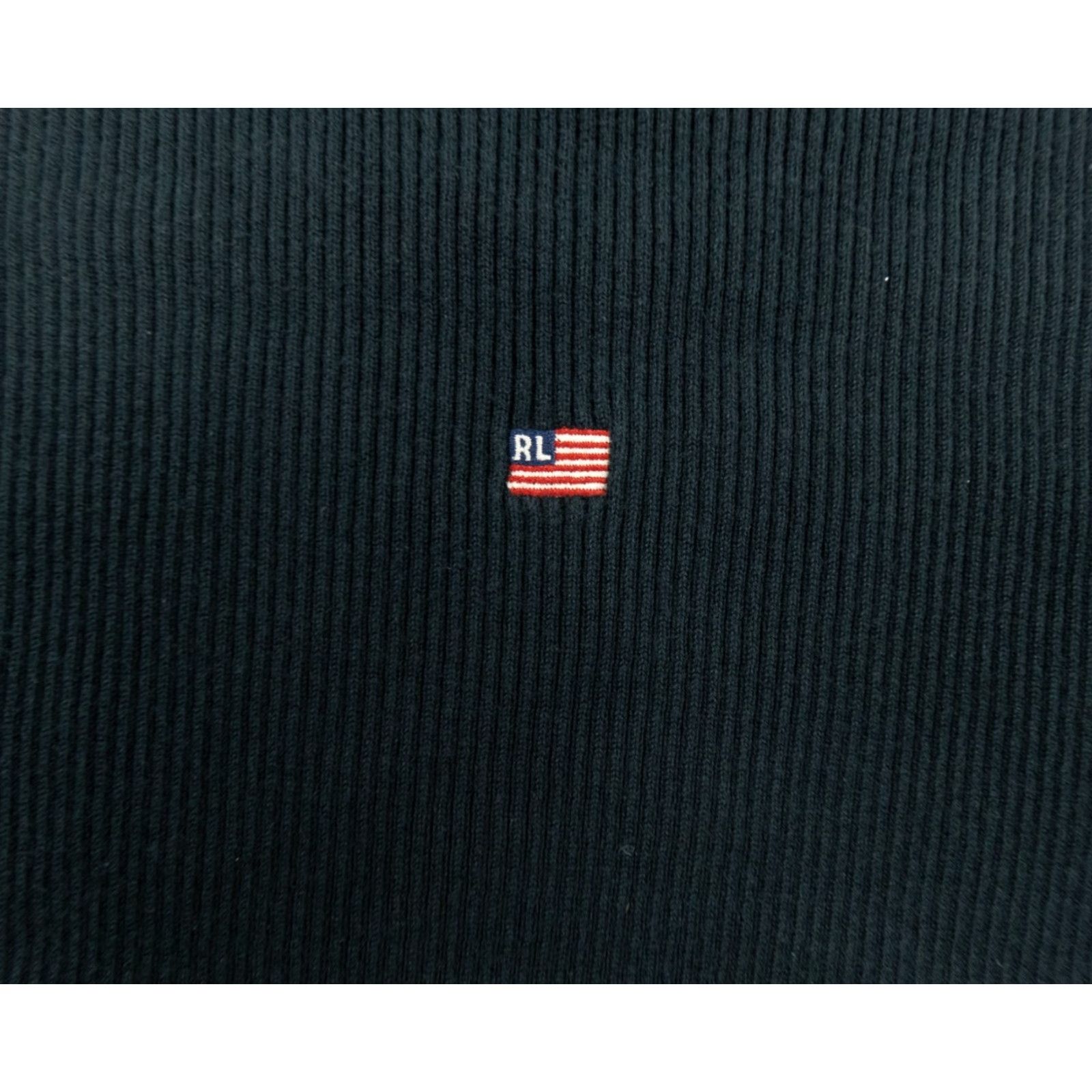 Polo Ralph Lauren VINTAGE Polo Ralph Lauren Sweater 2XL Black Knit Crewneck Pullover Y2K Mens Size US XXL / EU 58 / 5 - 3 Thumbnail
