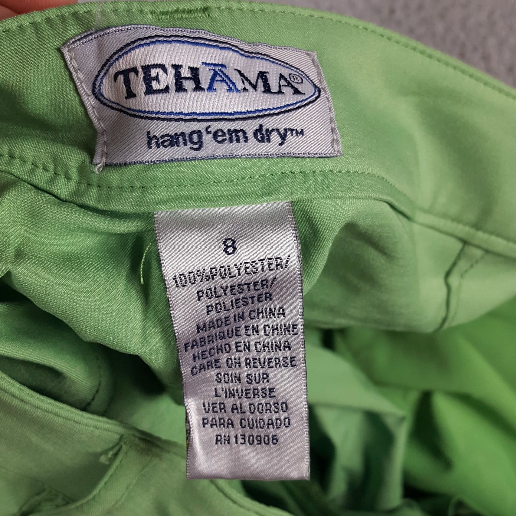 Vintage VINTAGE Teháma Bermuda Shorts Women's Size 8 Green Breathable Relaxed Y2K Preppy 2000s Casual Summer 90s 00s Sports Vintage Size 30" / US 8 / IT 44 - 7 Thumbnail