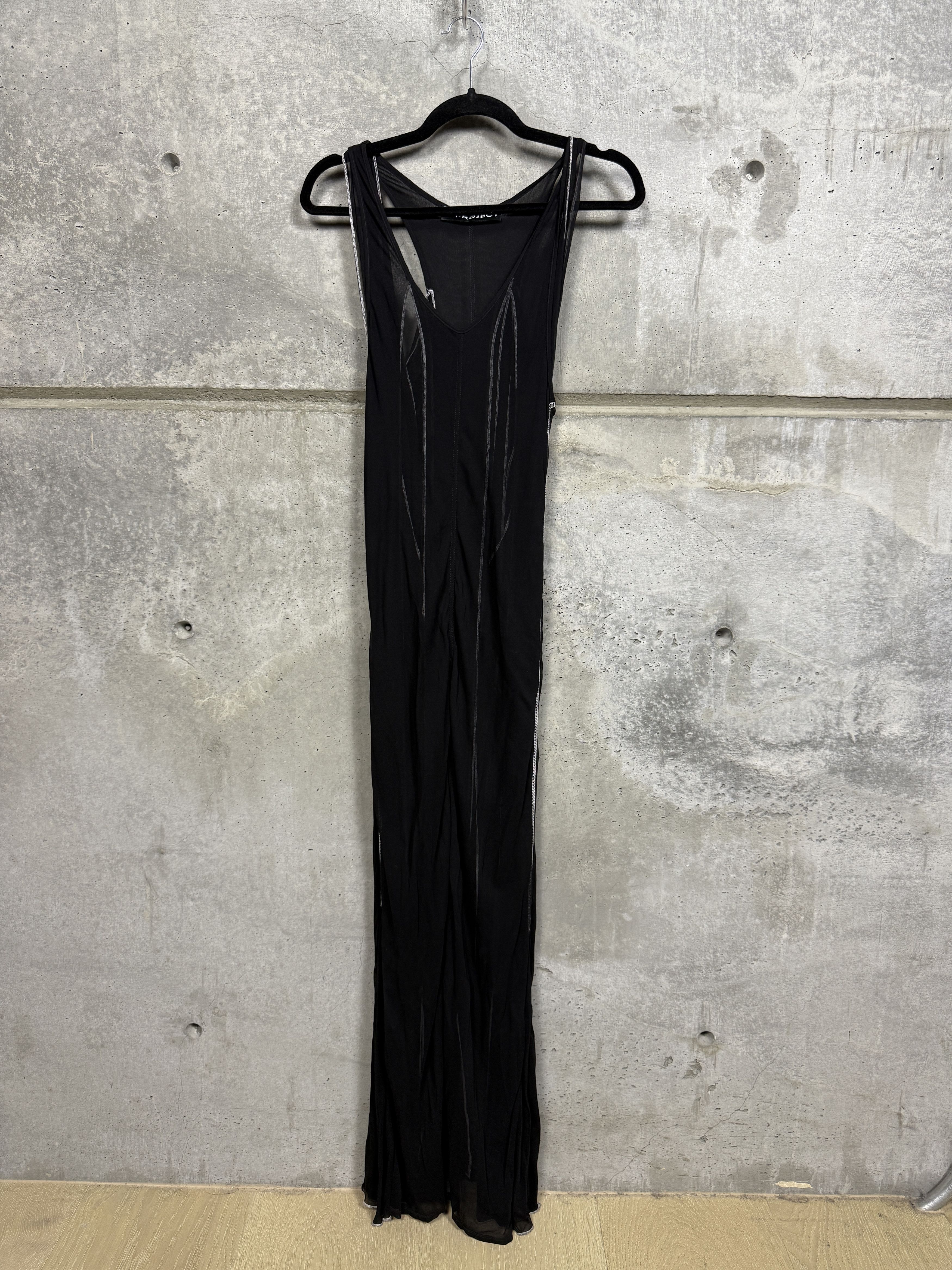 Y/Project $1440 Y/Project Seam Allowance Tank Dress Size XXS / US 00 / IT 34 - 4 Thumbnail