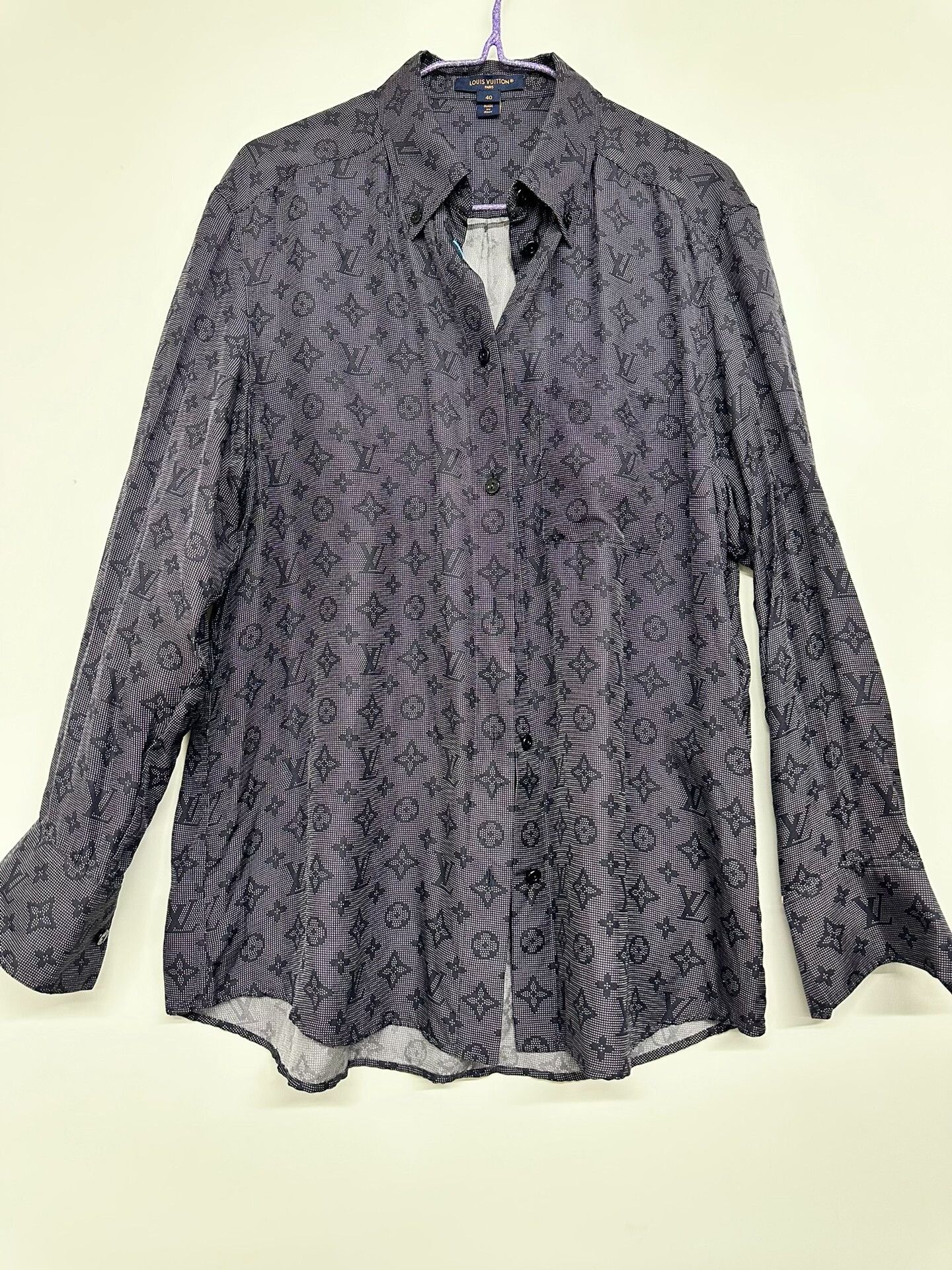 Louis Vuitton Louis Vuitton All-Over Print Shirt Size US XXS / EU 40 - 1 Thumbnail