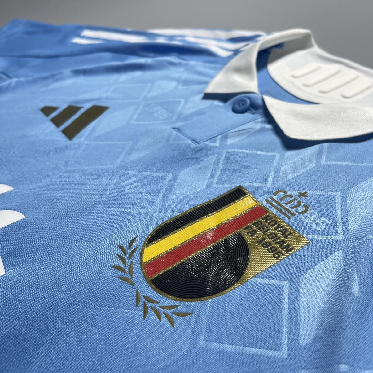 Adidas × Vintage BELGIUM ADIDAS 2024 EURO FOOTBALL AWAY JERSEY #14 LUKEBAKIO Size US M / EU 48-50 / 2 - 8 Thumbnail