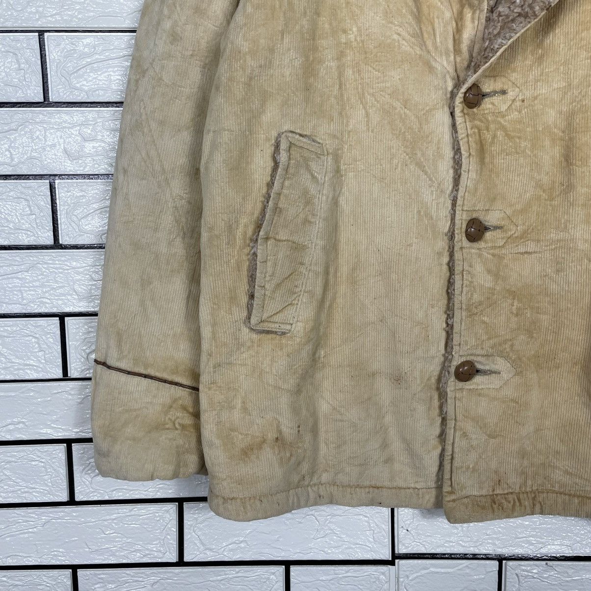 Other Vintage Giants Fleece Lined Faux Suede Shearling Coat Size US M / EU 48-50 / 2 - 3 Thumbnail