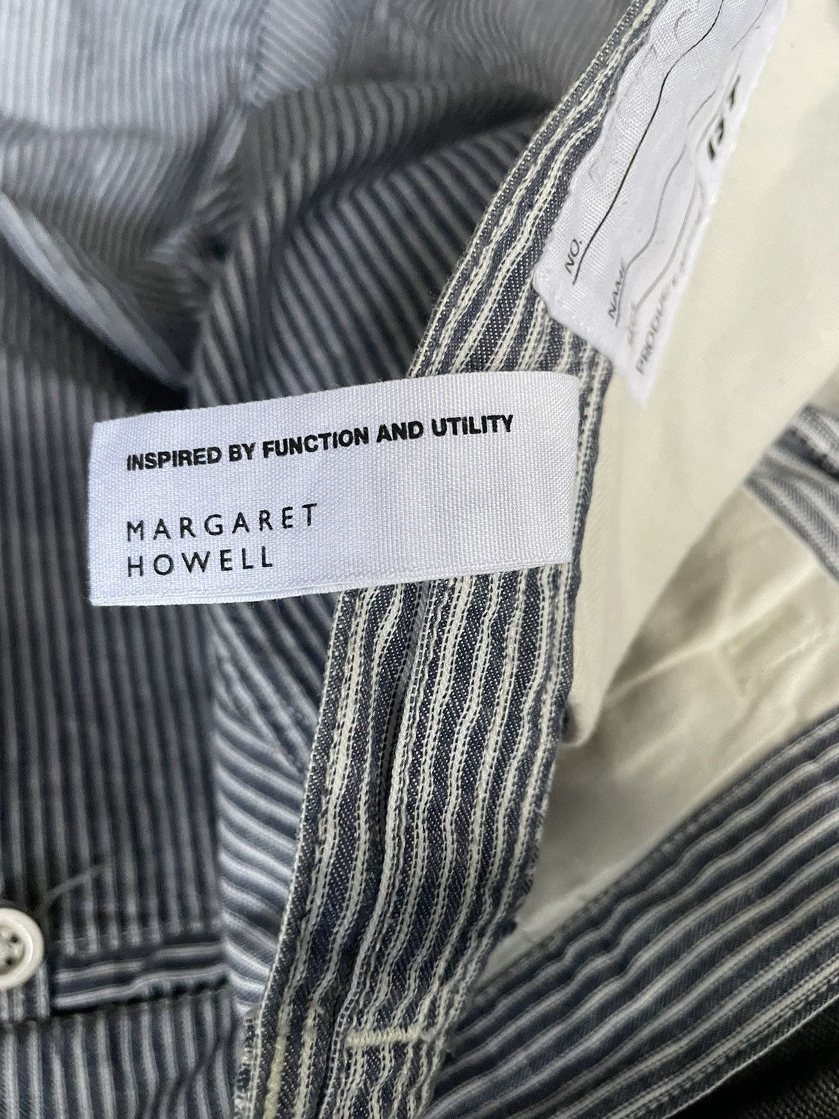 Designer × Margaret Howell Margaret Howell Pin Stripe Light Casual Pants Size US 28 / EU 44 - 14 Thumbnail