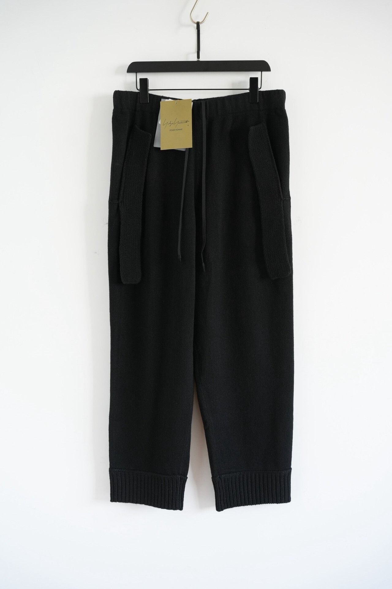 Yohji Yamamoto Yohji Yamamoto Wool Knit Sweatpants Size US 31 - 1 Thumbnail
