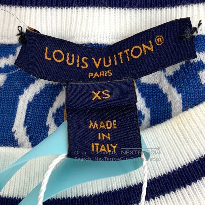 Louis Vuitton Louis Vuitton 23 color-block logo cotton crewneck long-sle Size XS / US 0-2 / IT 36-38 - 6 Thumbnail