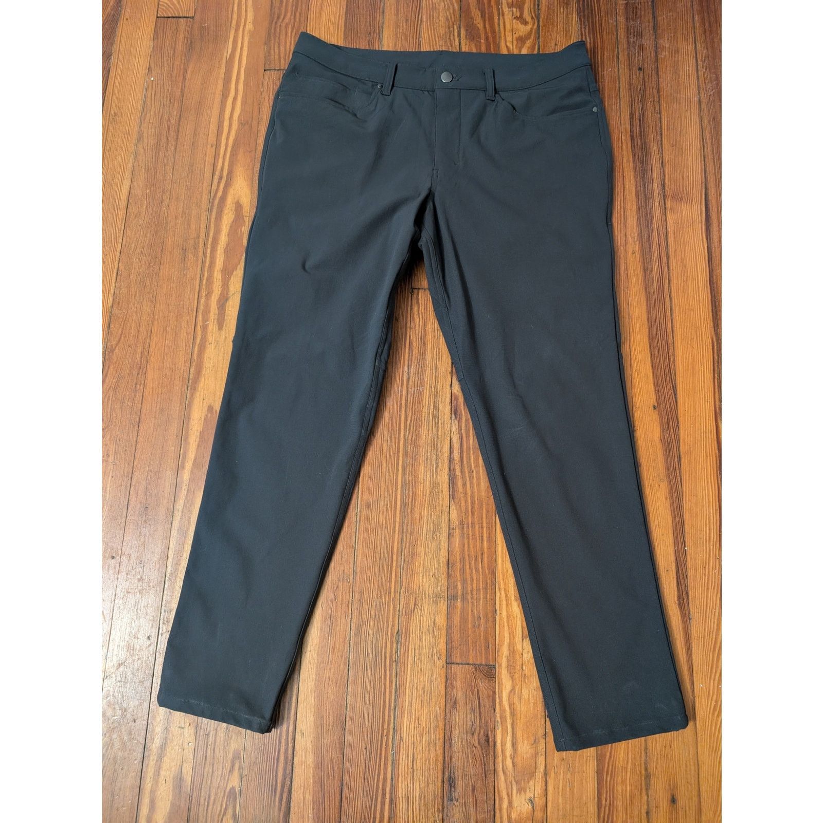Lululemon Lululemon 5 Pocket Charcoal Mens Pants Size 34X29 Size US 34 / EU 50 - 4 Thumbnail