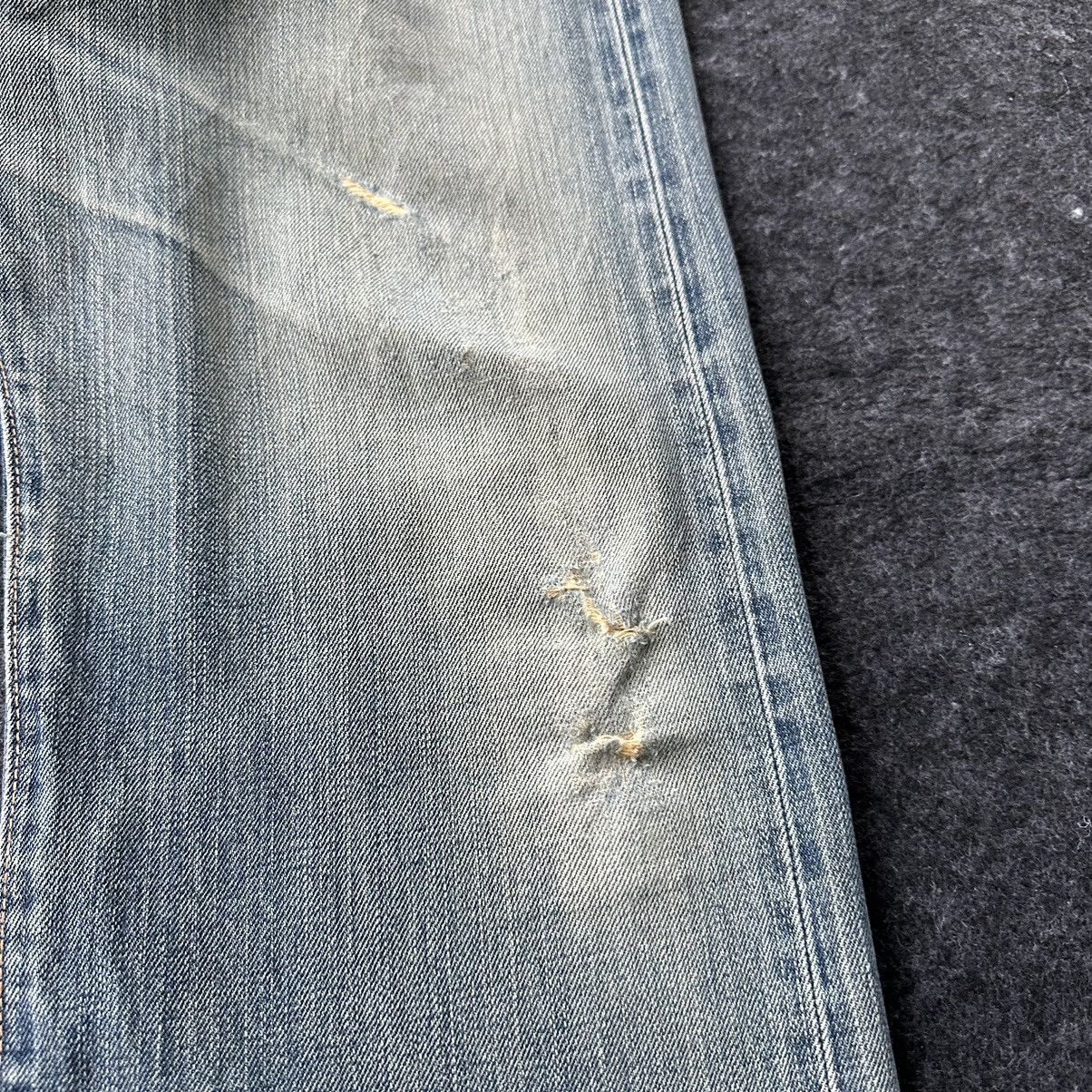 Edwin Edwin 505X Selvedge Washed Denim Made in Japan D662 Size US 30 / EU 46 - 9 Thumbnail