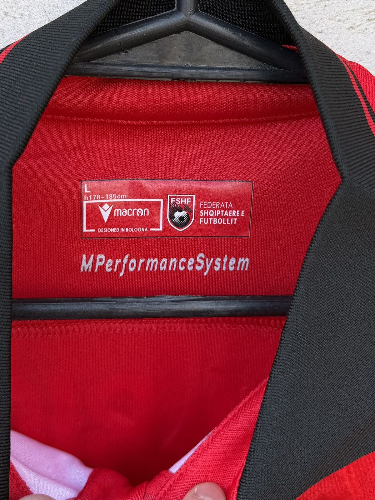 Macron Macron Albania 2023/2024 Albin #10 Soccer Jersey Size US L / EU 52-54 / 3 - 3 Thumbnail