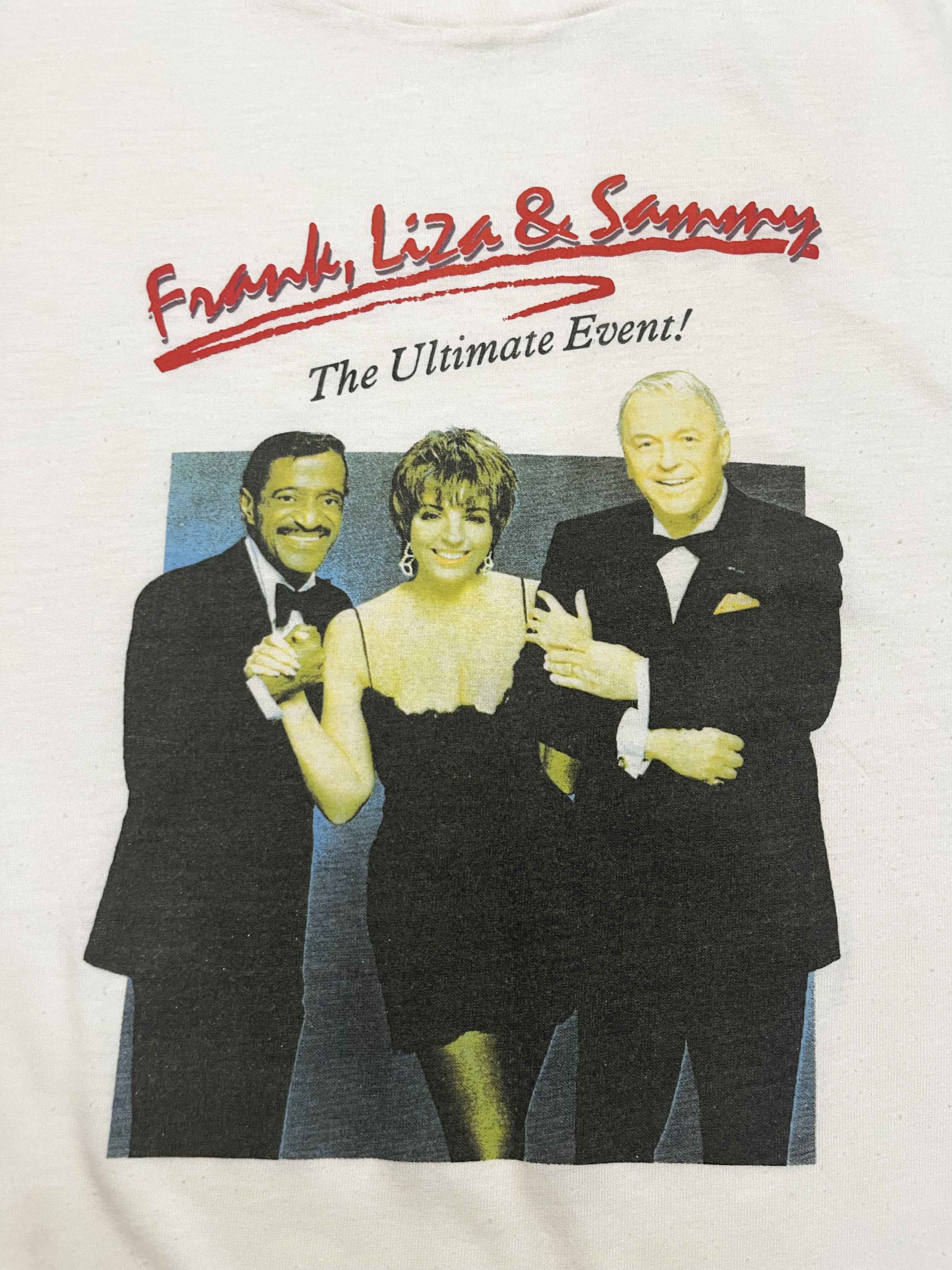 Hanes Vintage Hanes Frank Liza & Sammy The Ultimate Event T-Shirt Size US XL / EU 56 / 4 - 2 Thumbnail