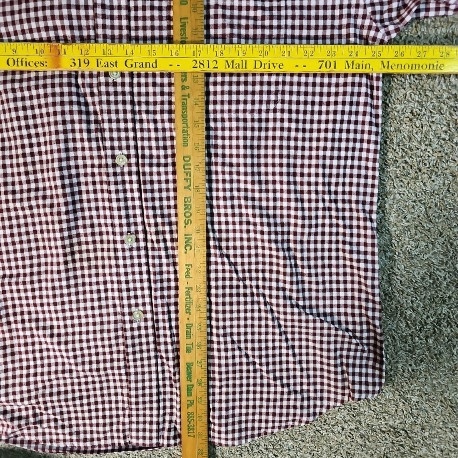 Orvis Orvis Checkered XL Button Up Shirt Stained Size US XL / EU 56 / 4 - 6 Thumbnail