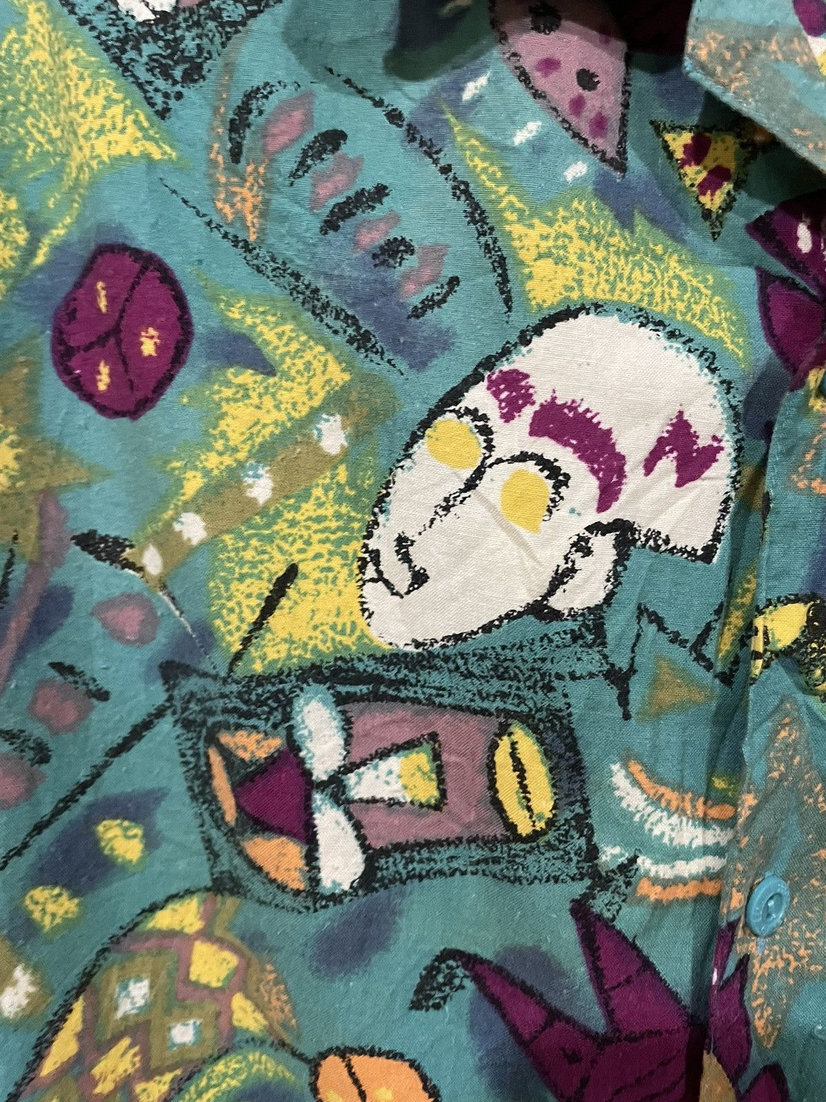 Art Comes First Edwin 80s Art AOP For Sensitive Age Production Shirts Size US XL / EU 56 / 4 - 10 Thumbnail