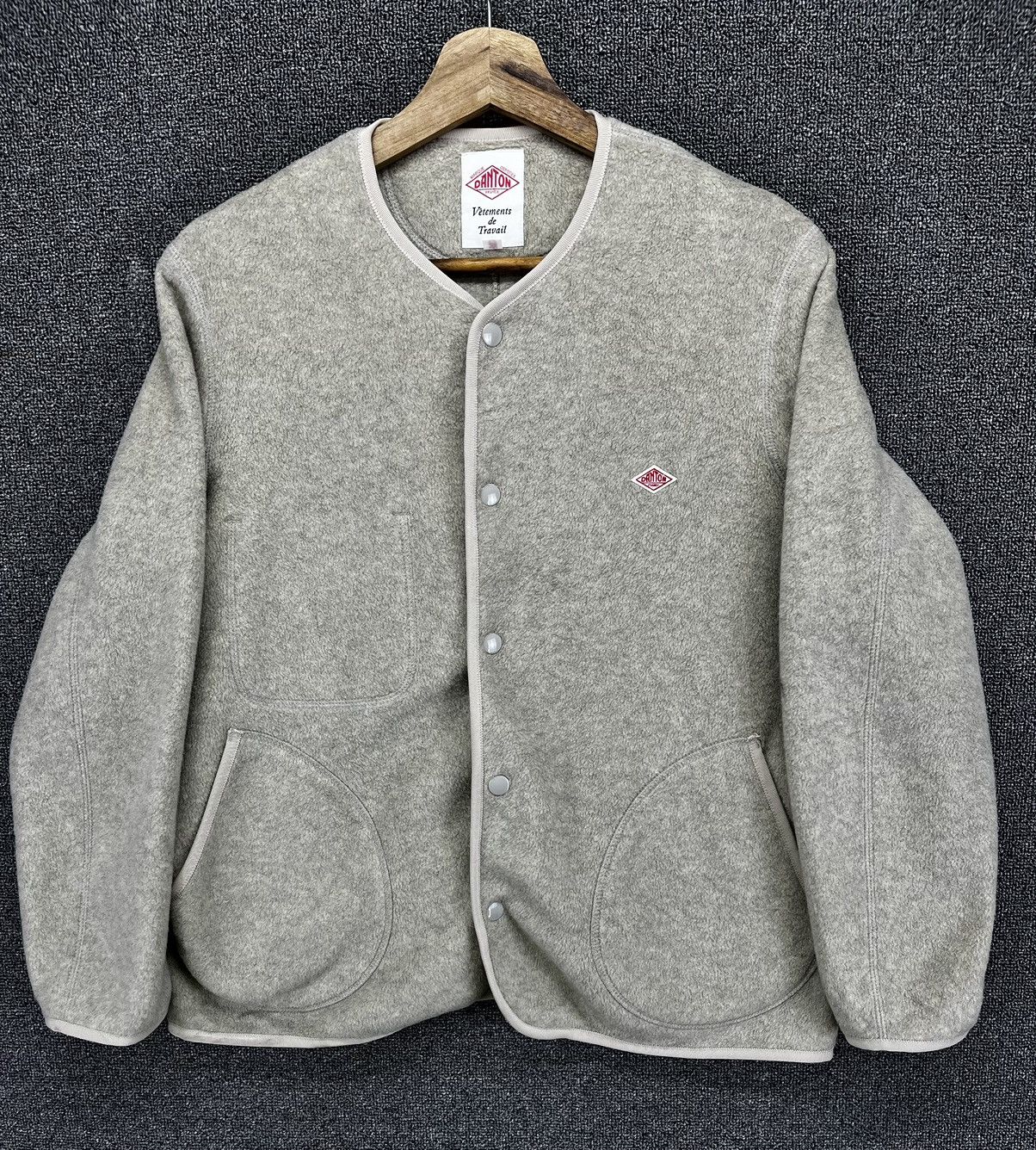 Danton Vintage Danton Ventement Fleece Button Up Rare Jacket Size XS / US 0-2 / IT 36-38 - 5 Thumbnail