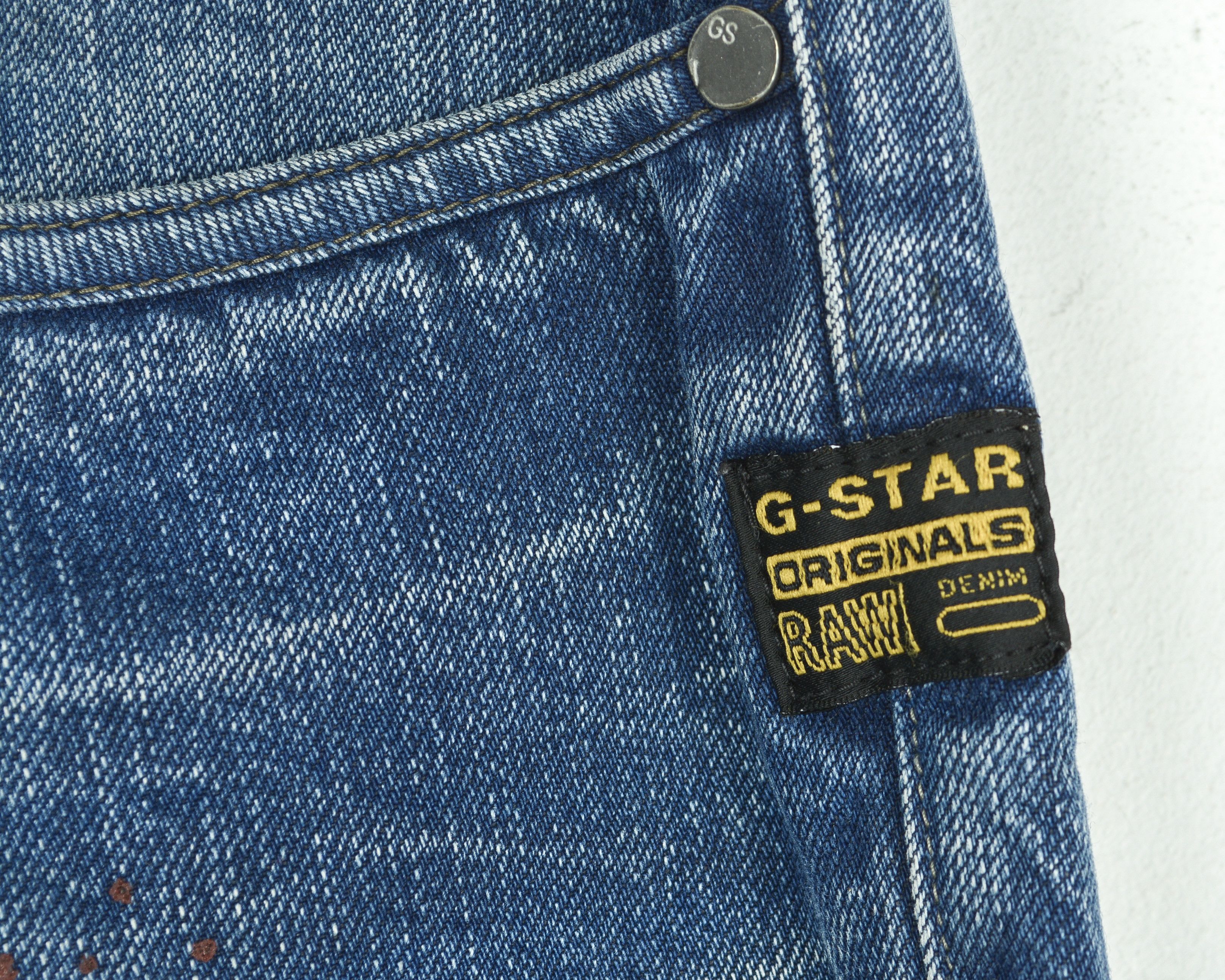 G-Star 'Attacc Straight' W31 L32 Jeans Pants Trousers Button Size US 31 - 4 Thumbnail