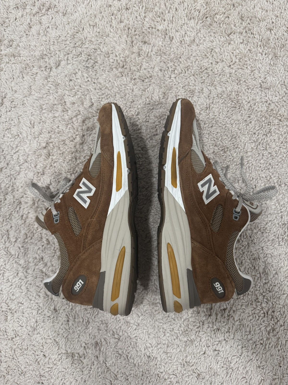 New Balance New Balance 991 v2 ‘Iconic Influences’ Caramel Cafe Size US 8.5 / EU 41-42 - 4 Thumbnail