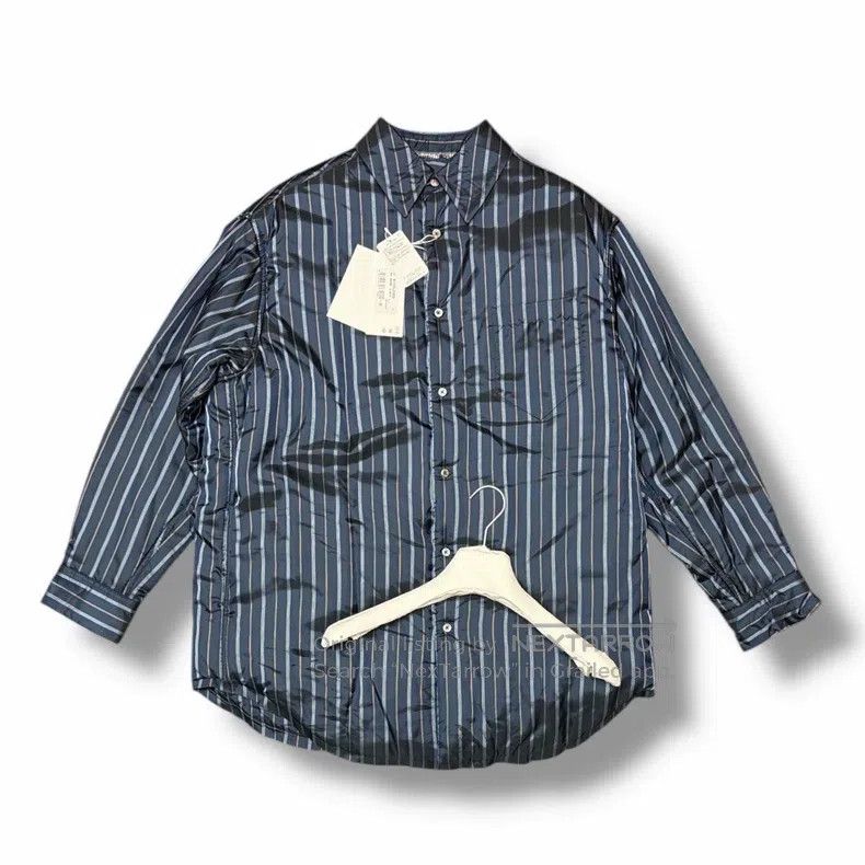 Maison Margiela Maison Margiela 23AW striped cotton long-sleeved shirt jac Size US XXS / EU 40 - 1 Thumbnail
