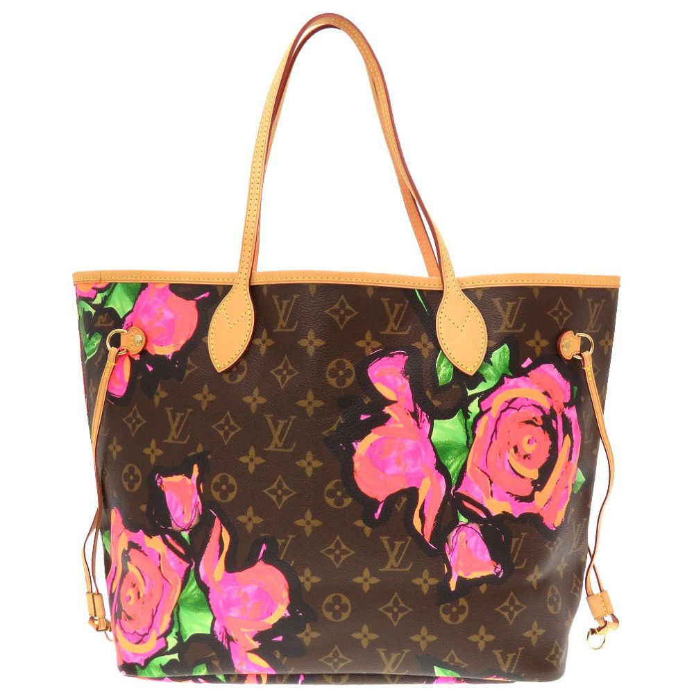 Louis Vuitton Monogram Rose Neverfull MM Tote Bag