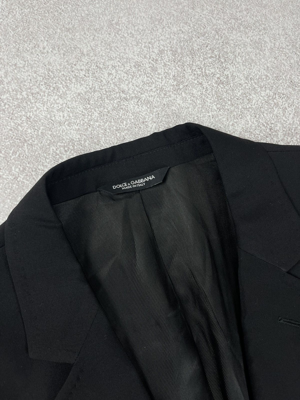 Dolce & Gabbana Dolce & Gabbana Black Blazer Men’s 50R Size 50R - 5 Thumbnail