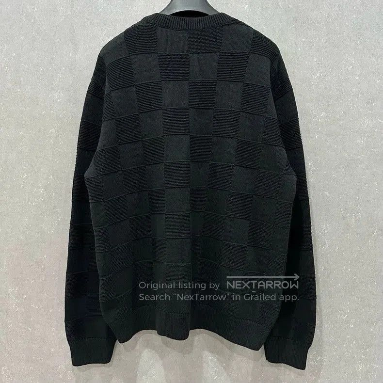 Louis Vuitton Louis Vuitton Checkerboard Knit Sweater. Size US XL / EU 56 / 4 - 2 Thumbnail