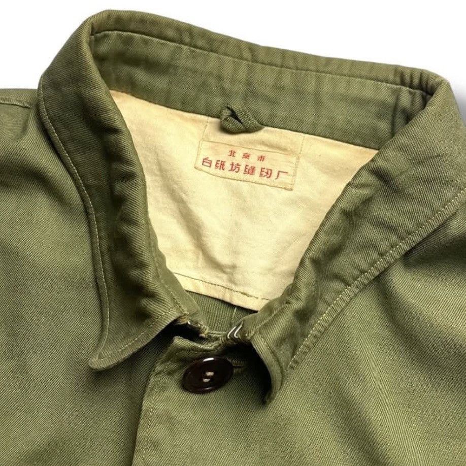 Japanese Brand × Vintage VINTAGE BUTTON UP ARMY JACKET Size US L / EU 52-54 / 3 - 8 Thumbnail