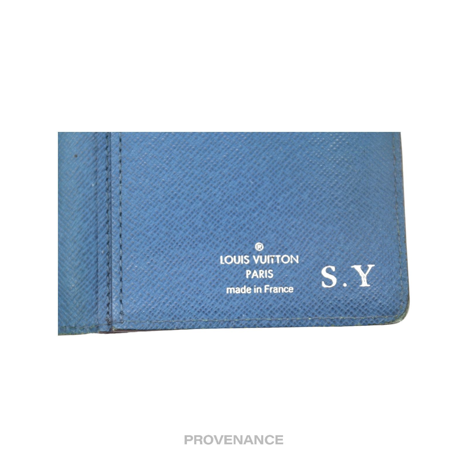 Louis Vuitton 🔴 Louis Vuitton Brazza Long Wallet - Blue Epi Leather Size ONE SIZE - 9 Thumbnail