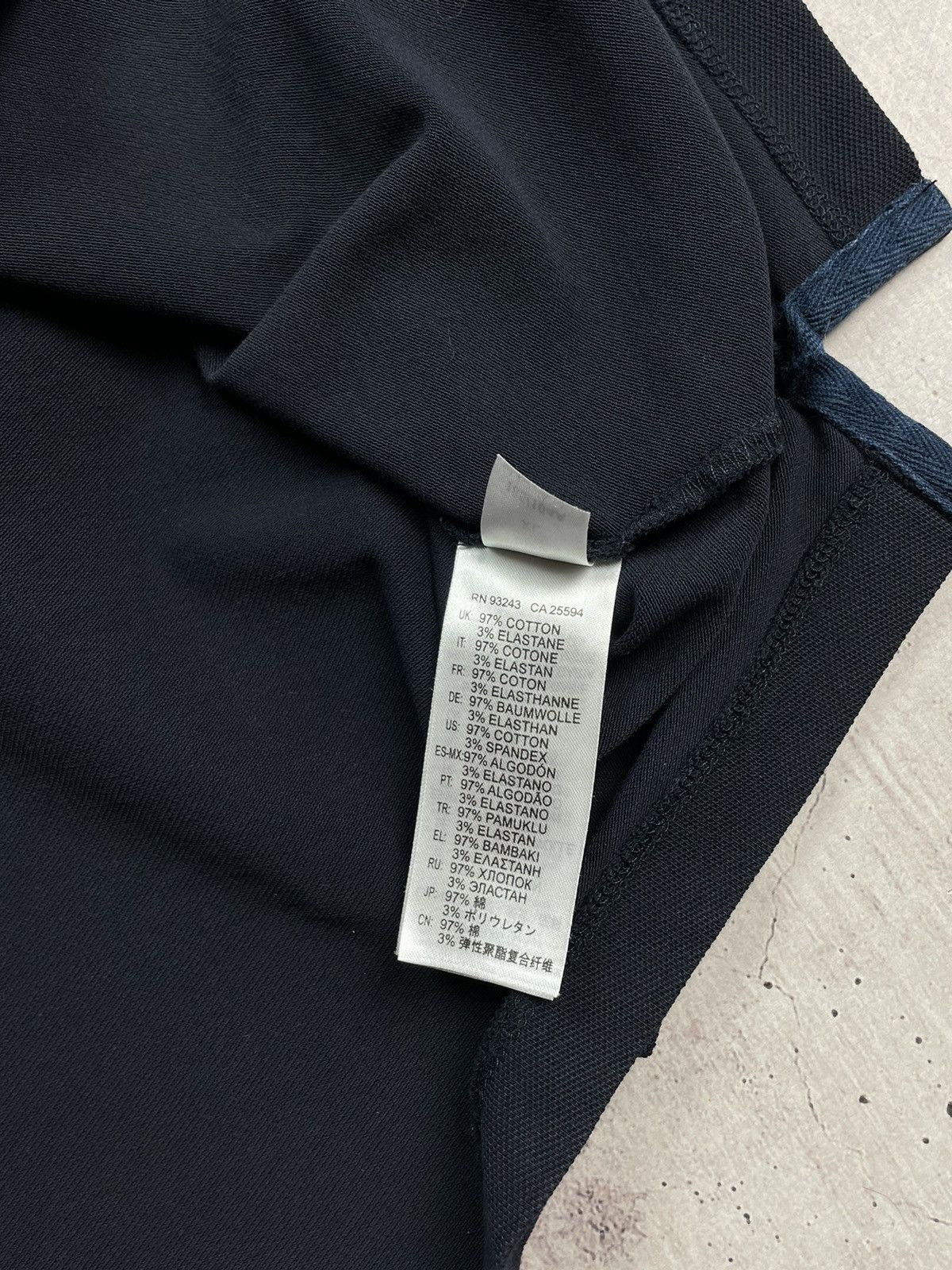 Diesel × Vintage Vintage Diesel Logo Black Longsleeve Polo Shirt Size US XL / EU 56 / 4 - 11 Thumbnail