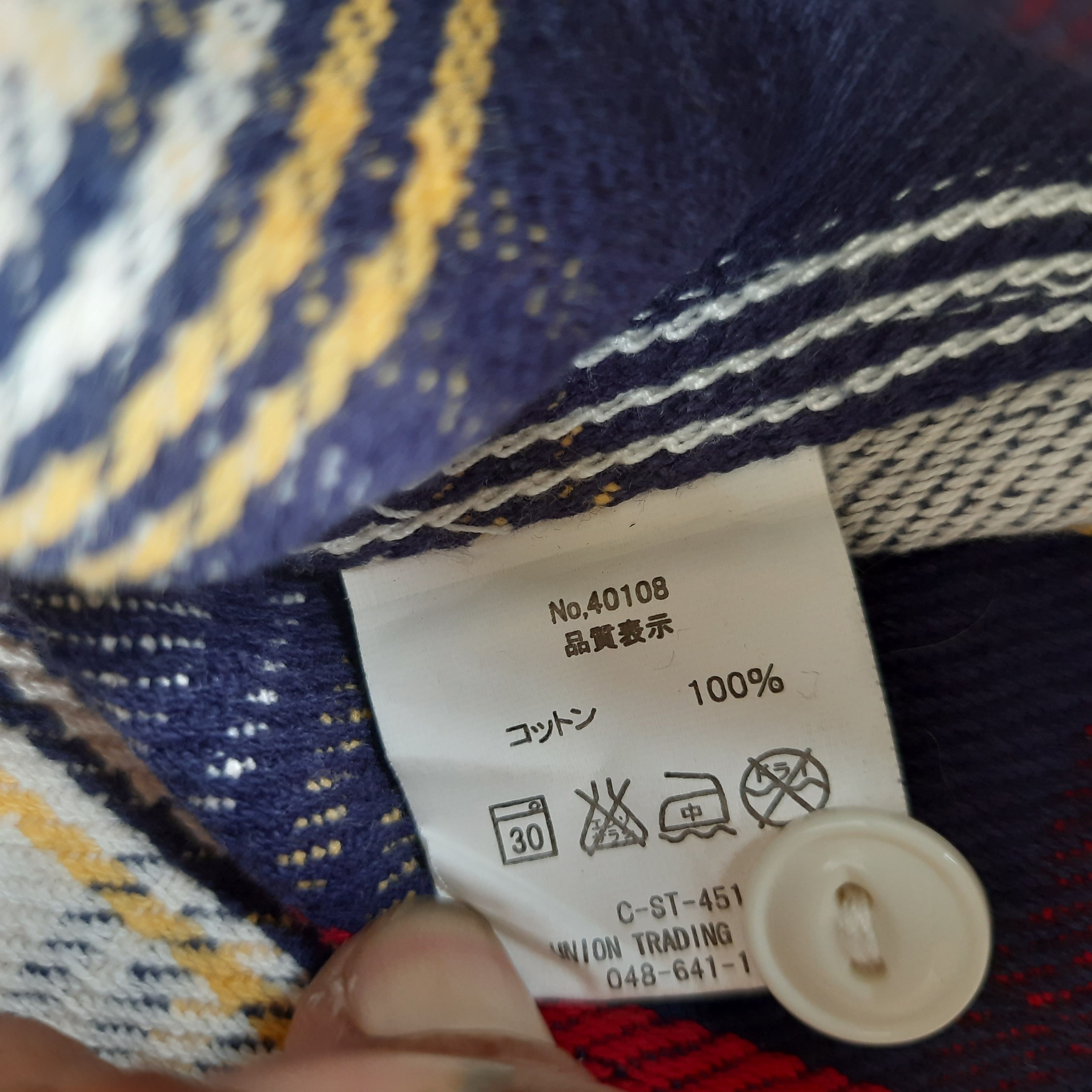 Japanese Brand Houston Union Made Vintage Flannel Shirts Size US M / EU 48-50 / 2 - 7 Thumbnail