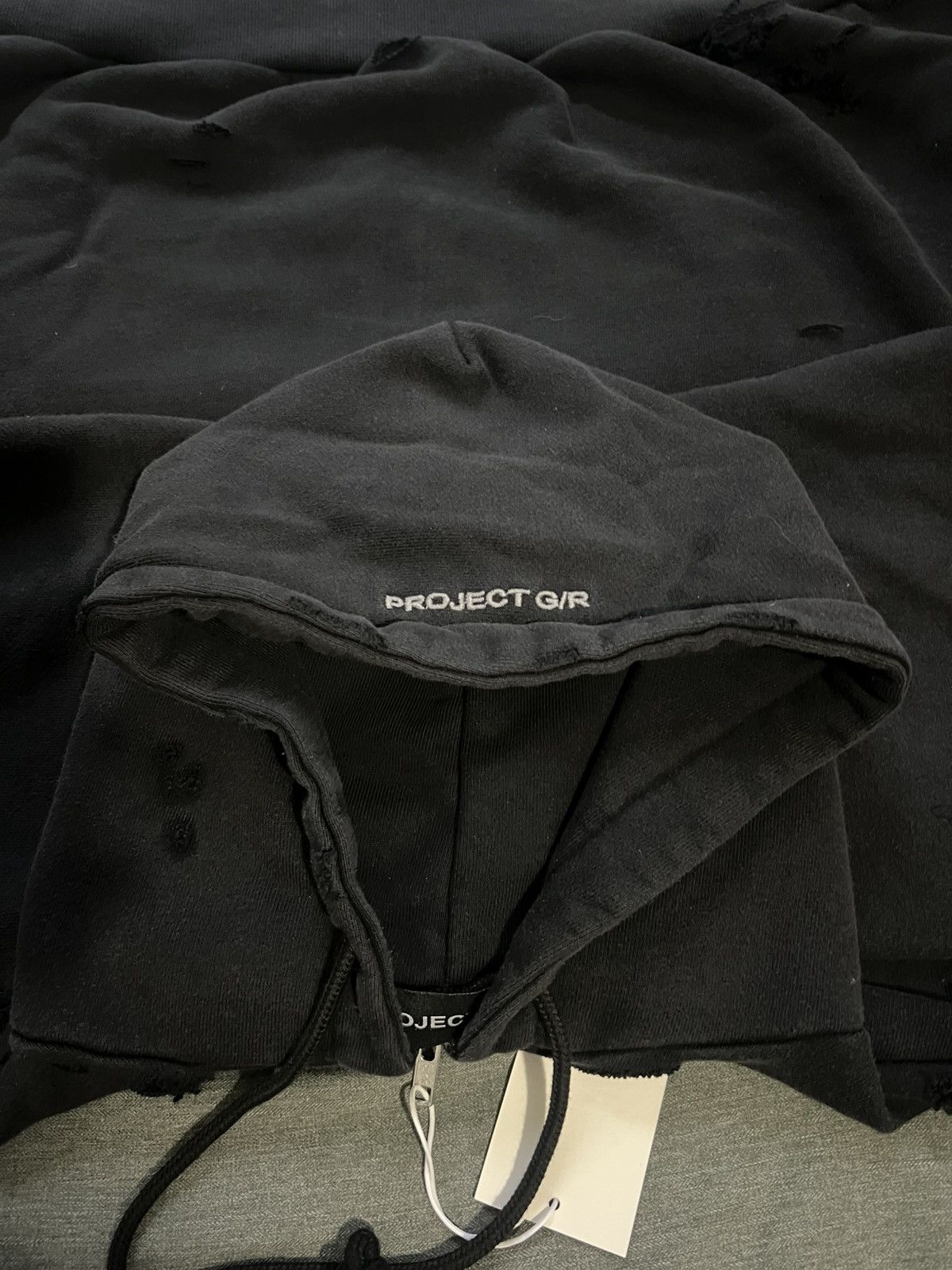 PROJECT G/R × Streetwear Project GR Bluesnake Washed Zip