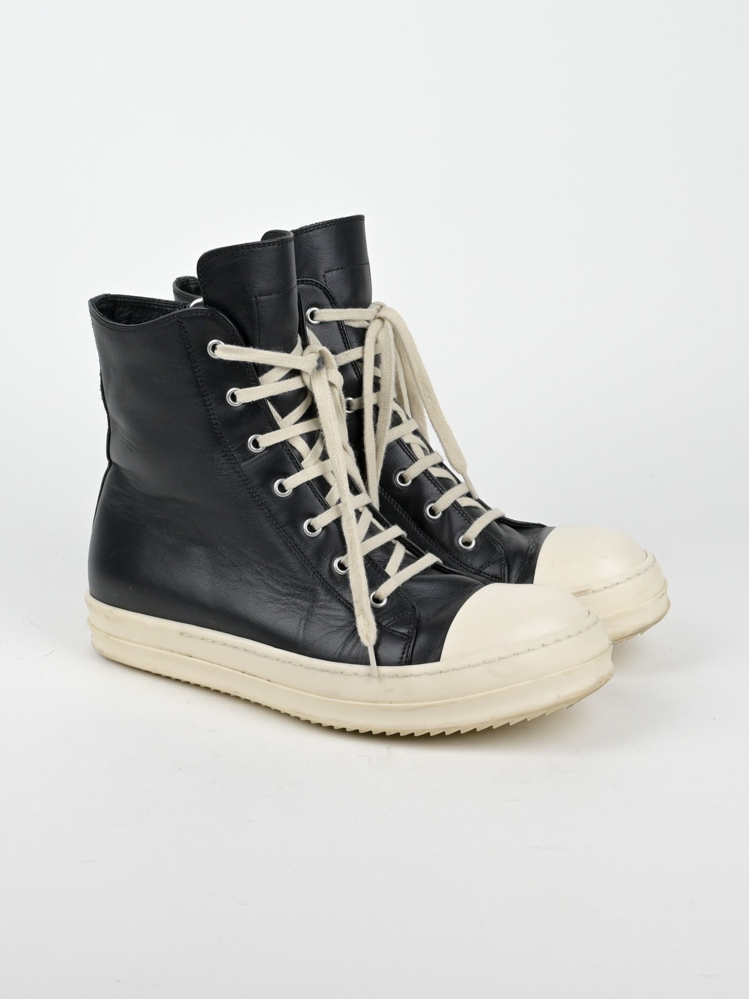 Rick Owens SS23 'EDFU' Transparent Leather Ramones (45) | Grailed