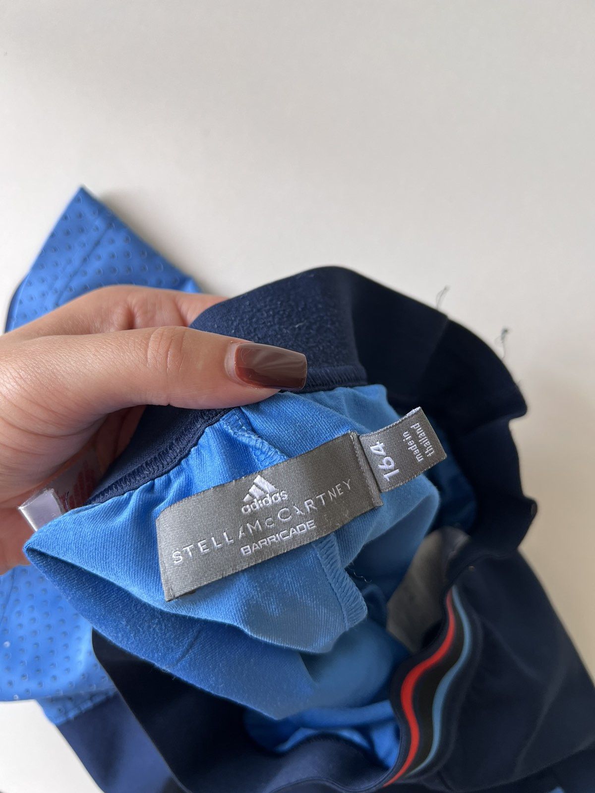 Stella McCartney Stella McCartney Blue Adidas Skirt Sz S Size 28" / US 6 / IT 42 - 6 Thumbnail