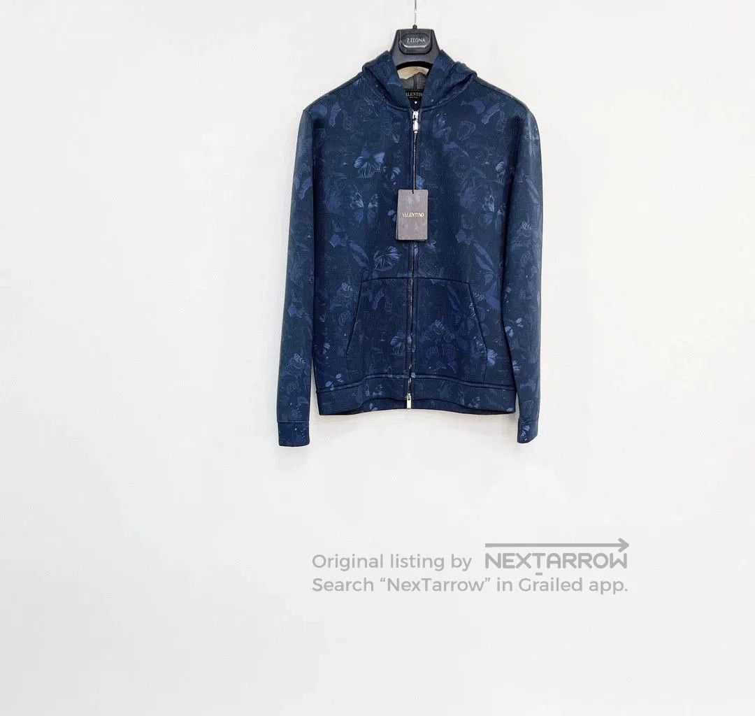VALENTINO Zip-Up Jacket.